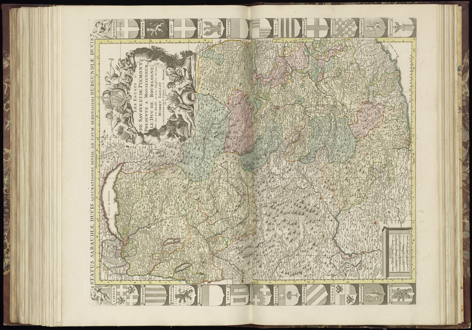 B.0032(027) [kaart 066]; Kaart van Zuidoost-Frankrijk en Noordwest-Italië; kaart