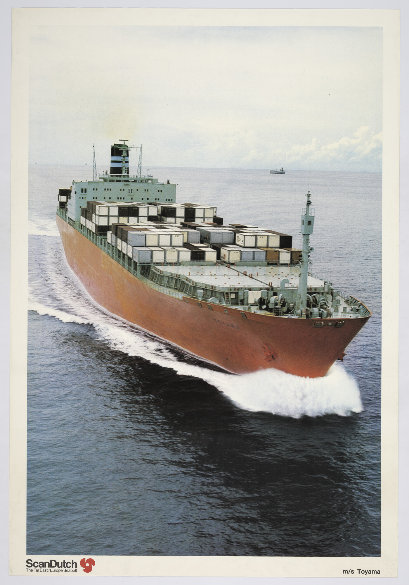 2002.0810; Containerschip "Toyana"; affiche