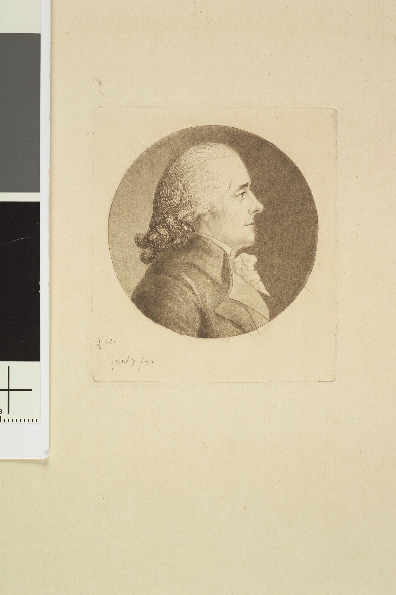 A.2914(03)b; Portret van Adriaan Braak, kapitein ter zee in de Slag bij Doggersbank, 1781; prent