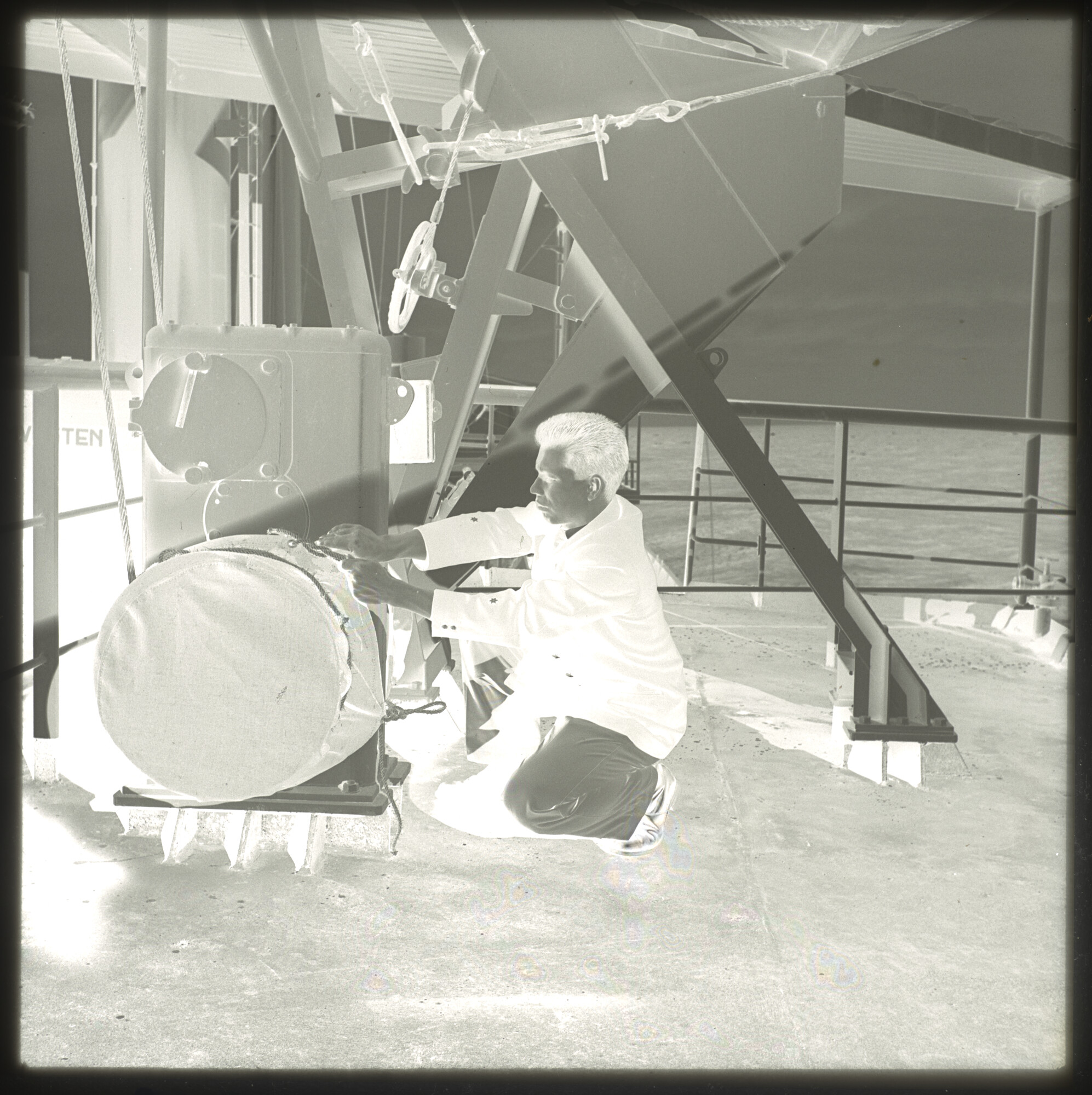 A.5263(02); Negatieven van een reis met het vrachtschip 'Woltersum' van de Stoomvaart; negatief