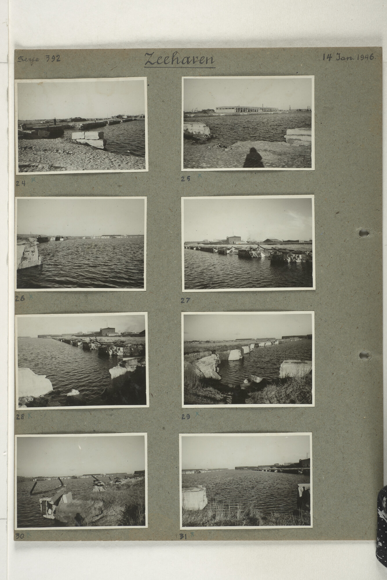 1998.2178; Omslag met een grote hoeveelheid proef foto's gemaakt in opdracht van de Gemeente Handelsinrichtingen in Amsterdam; omslag