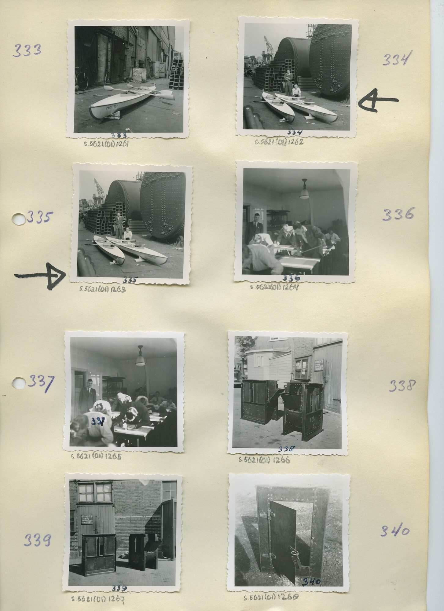 S.5621(01)1261; Foto van kano.; foto