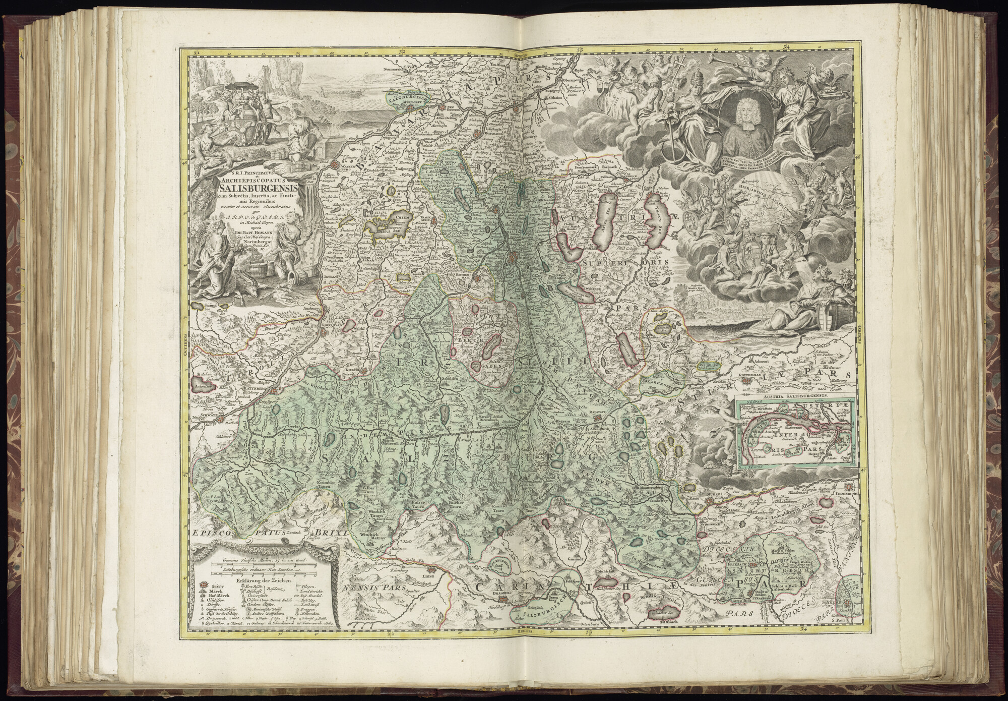B.0032(028) [kaart 075]; Kaart van Centraal-Oostenrijk; kaart
