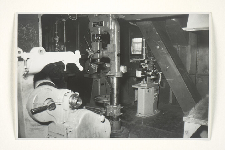 S.5219(12)0619; Interieurfoto's genomen aan boord van de cutterzuiger 'Gouda' van Zanen Verstoep NV; fotoreportage