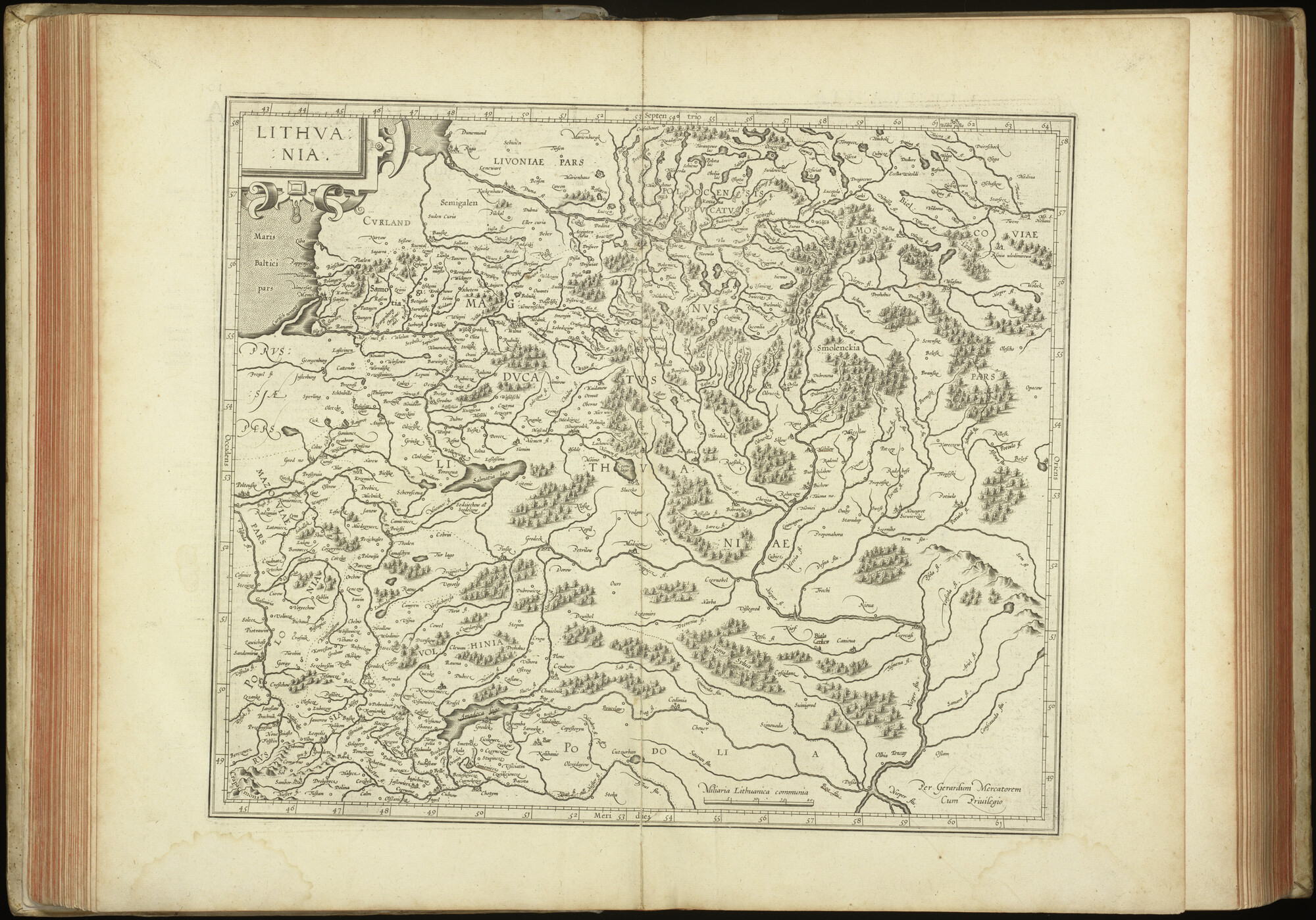 A.0145(227) [kaart 037]; Kaart van Litouwen, Rusland en Noord-Oost Polen; kaart