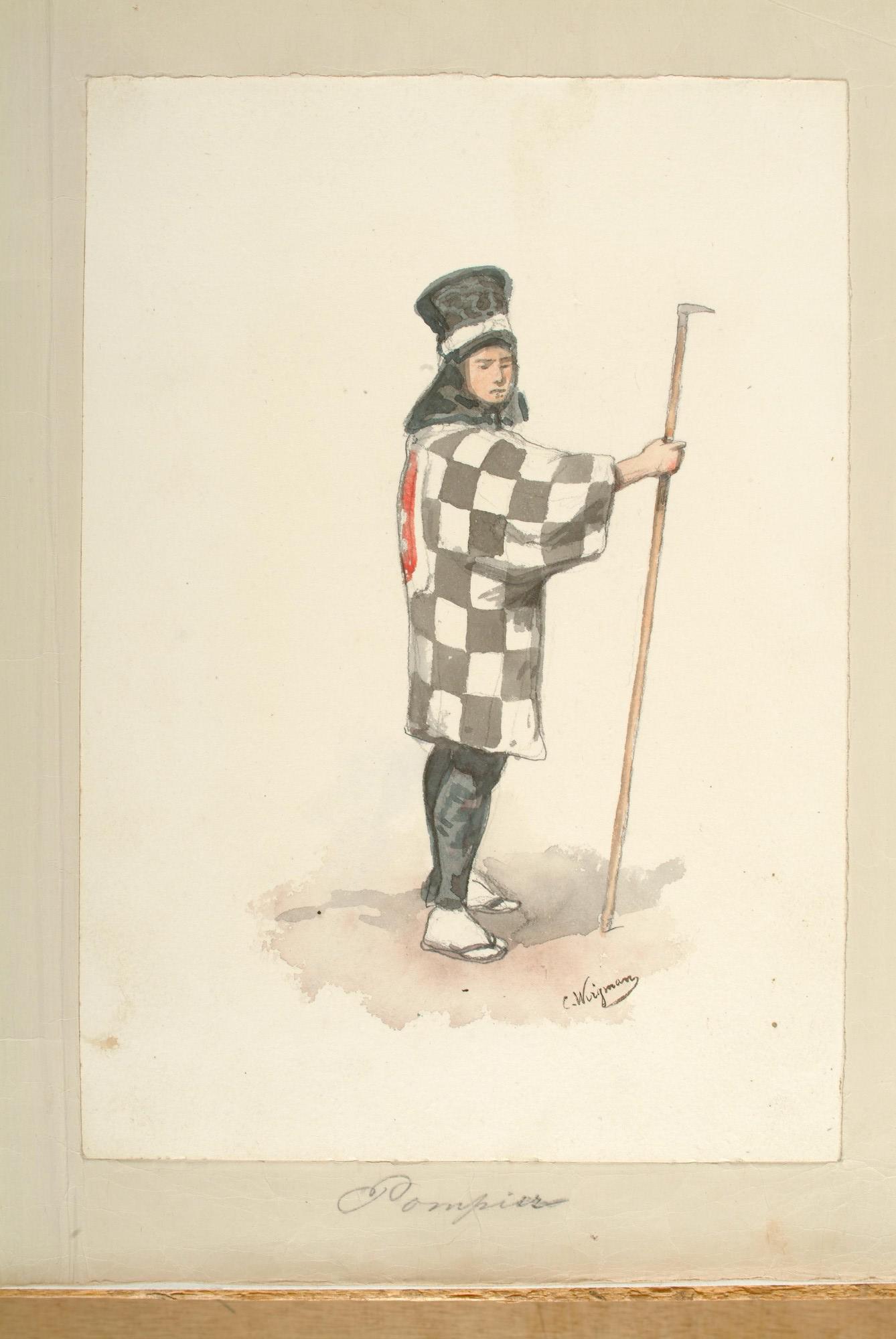 S.3628(02); Album nr. 1 uit een serie van drie van de Nederlandse consul in Japan Dirk de Graeff van Polsbroek; fotoalbum