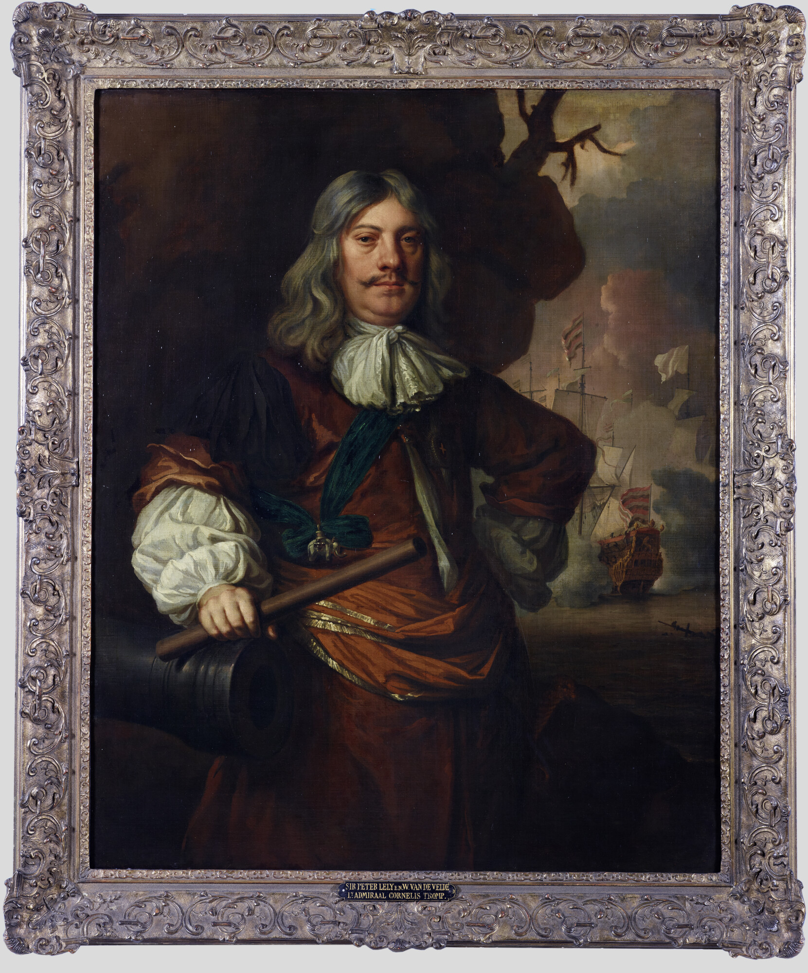 A.3865; Portret van luitenant-admiraal Cornelis Tromp; schilderij