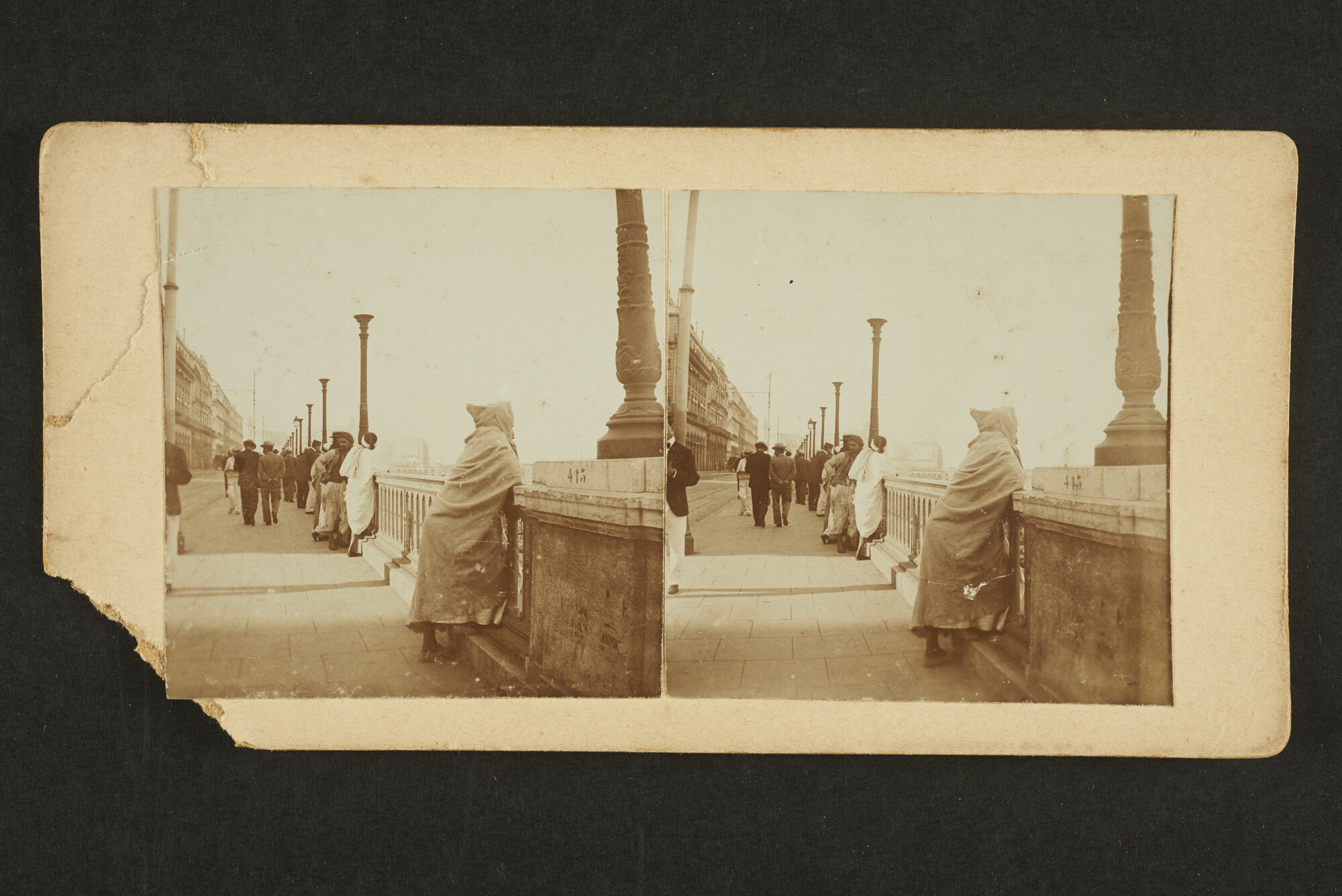 RS.0713(14); Gezicht op de kade te Algiers; foto