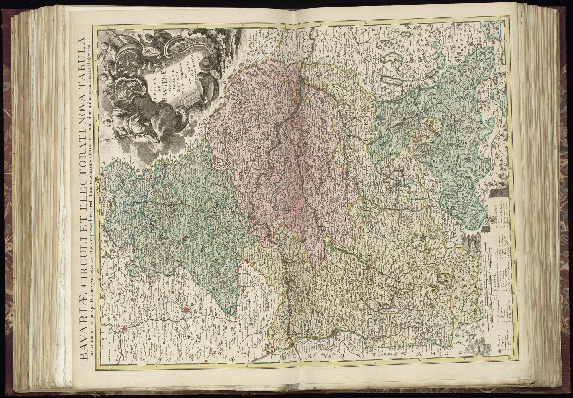 B.0032(028) [kaart 071]; Kaart van Zuidoost-Duitsland en Noord-Oostenrijk; kaart