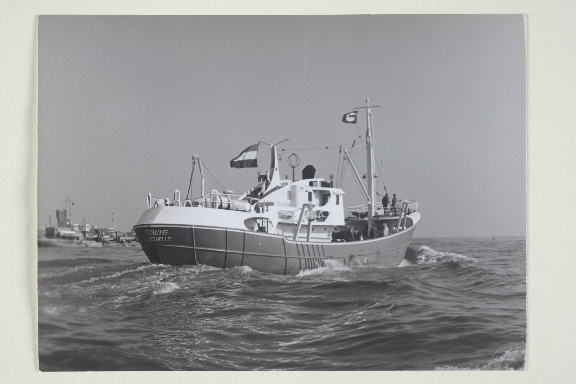 1999.1604; Fotos van de Franse motortrawler Touraine (LR 5087) uit La Rochelle [...]; fotoreportage