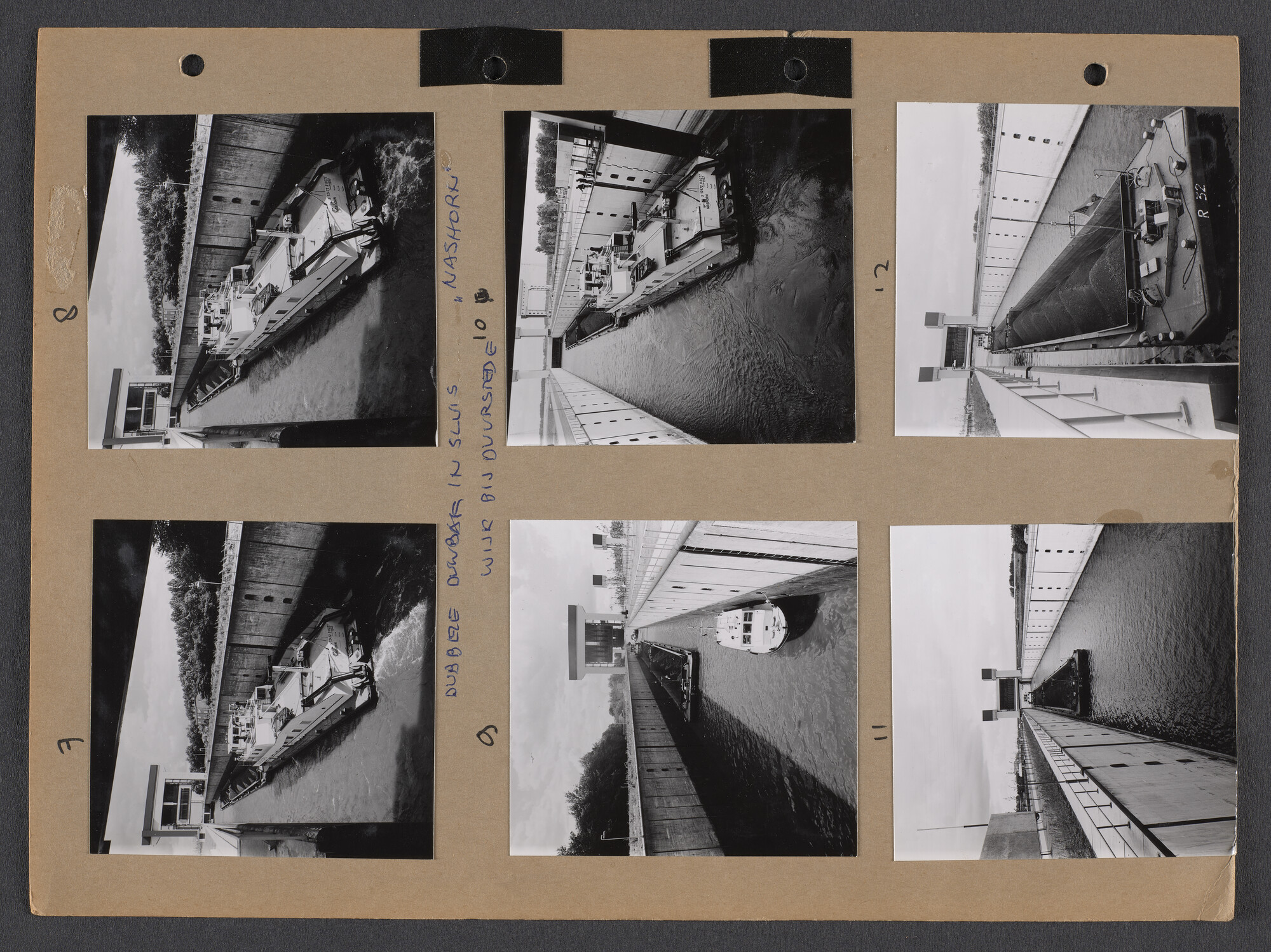 S.9102(36); Multomap met foto's door Ben Burgers, samengesteld door de Vereniging De Amsterdamsche Haven; foto