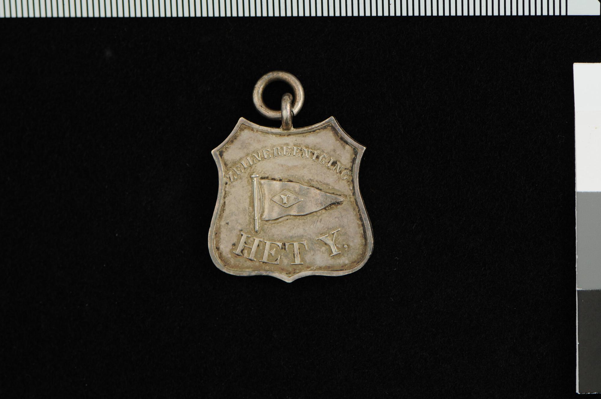 1989.0475-1; Prijspenning van Zeilvereeniging 'Het Y' te Amsterdam, 1901; penning