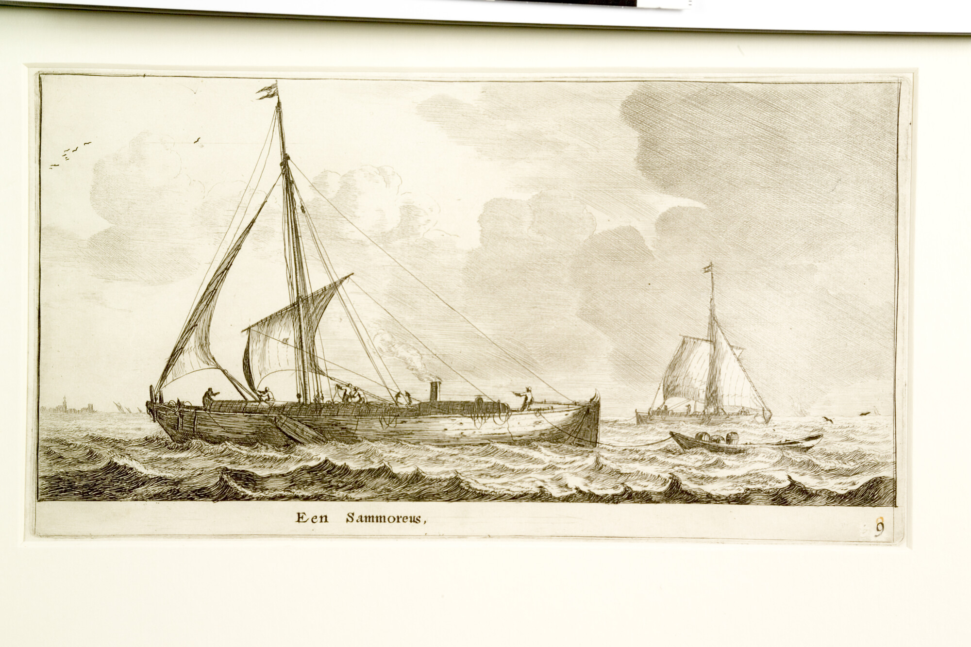 A.0149(0176); Prent van een samoreus; prent