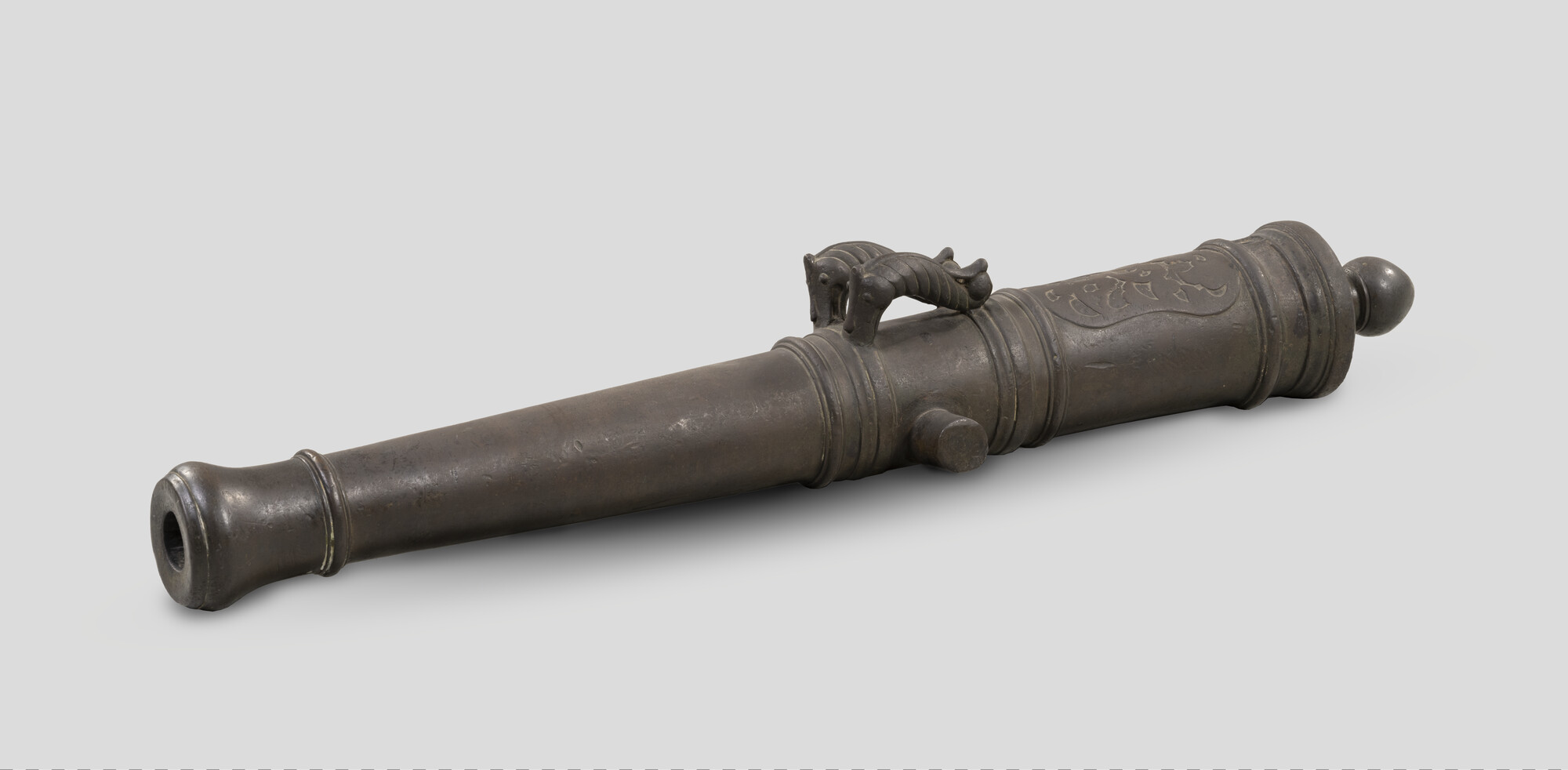 A.3400; Bronzen scheepskanon; kanon