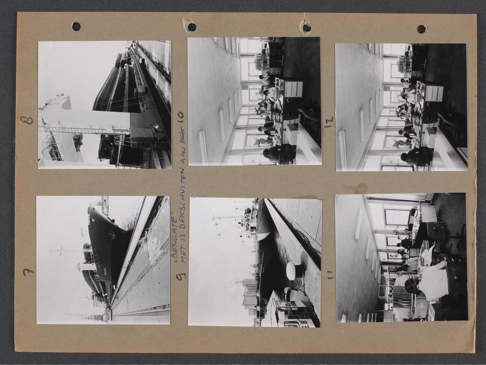 S.9102(36); Multomap met foto's door Ben Burgers, samengesteld door de Vereniging De Amsterdamsche Haven; foto