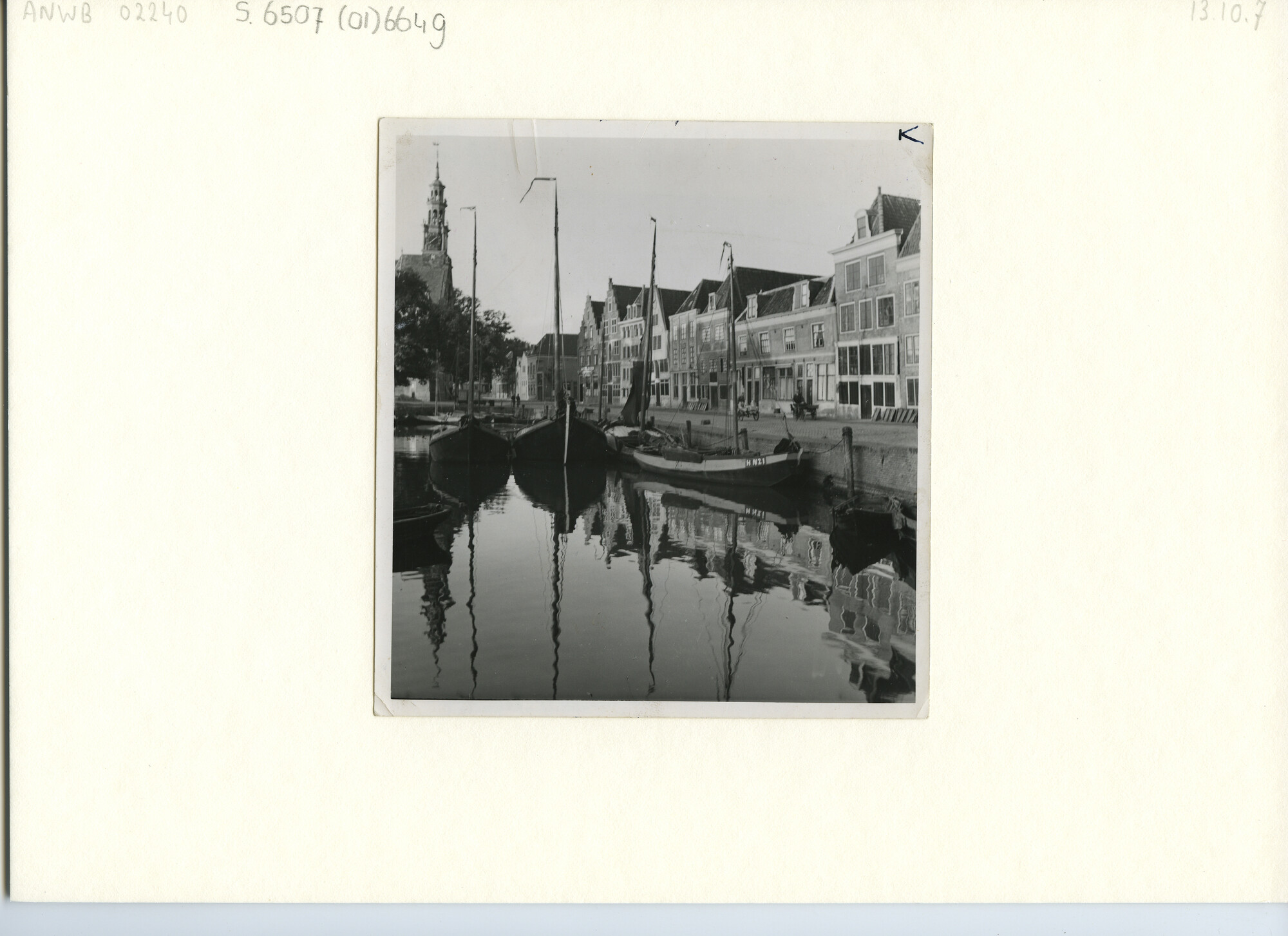 S.6507(01)6649; Foto van Hoorn; foto
