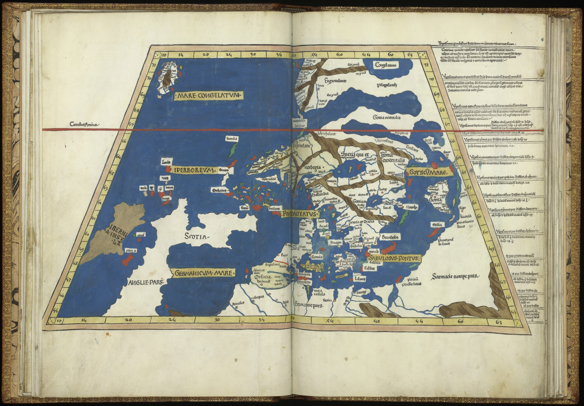 A.0145(031) [kaart 009]; Kaart van Noord-Duitsland, Denemarken, Zweden en Zuid-Noorwegen; kaart