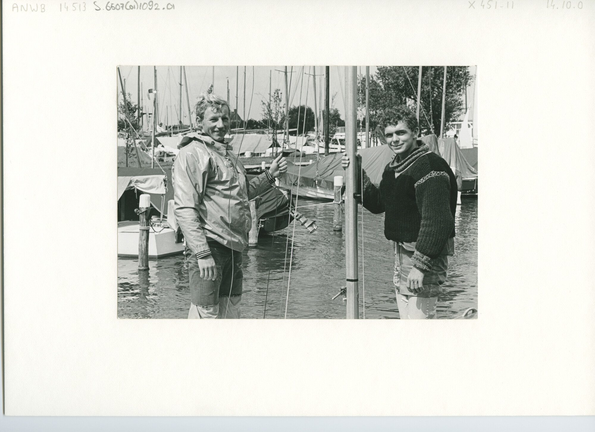 S.6507(01)1092.01; Foto van het Europees Kampioenschap Hornet 1969.; foto