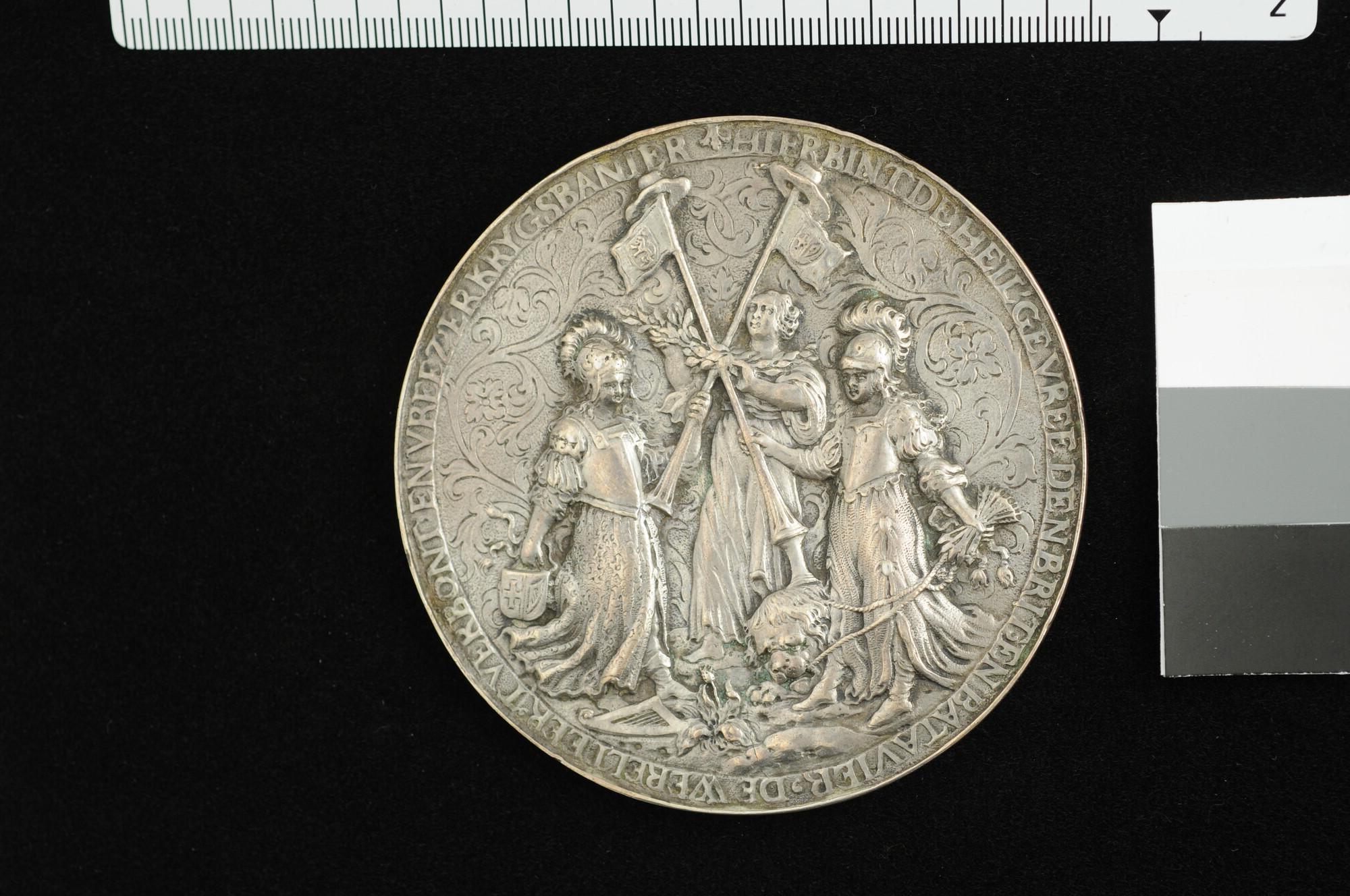 A.0683(03); Penning op de Vrede van Westminster, 1654; penning