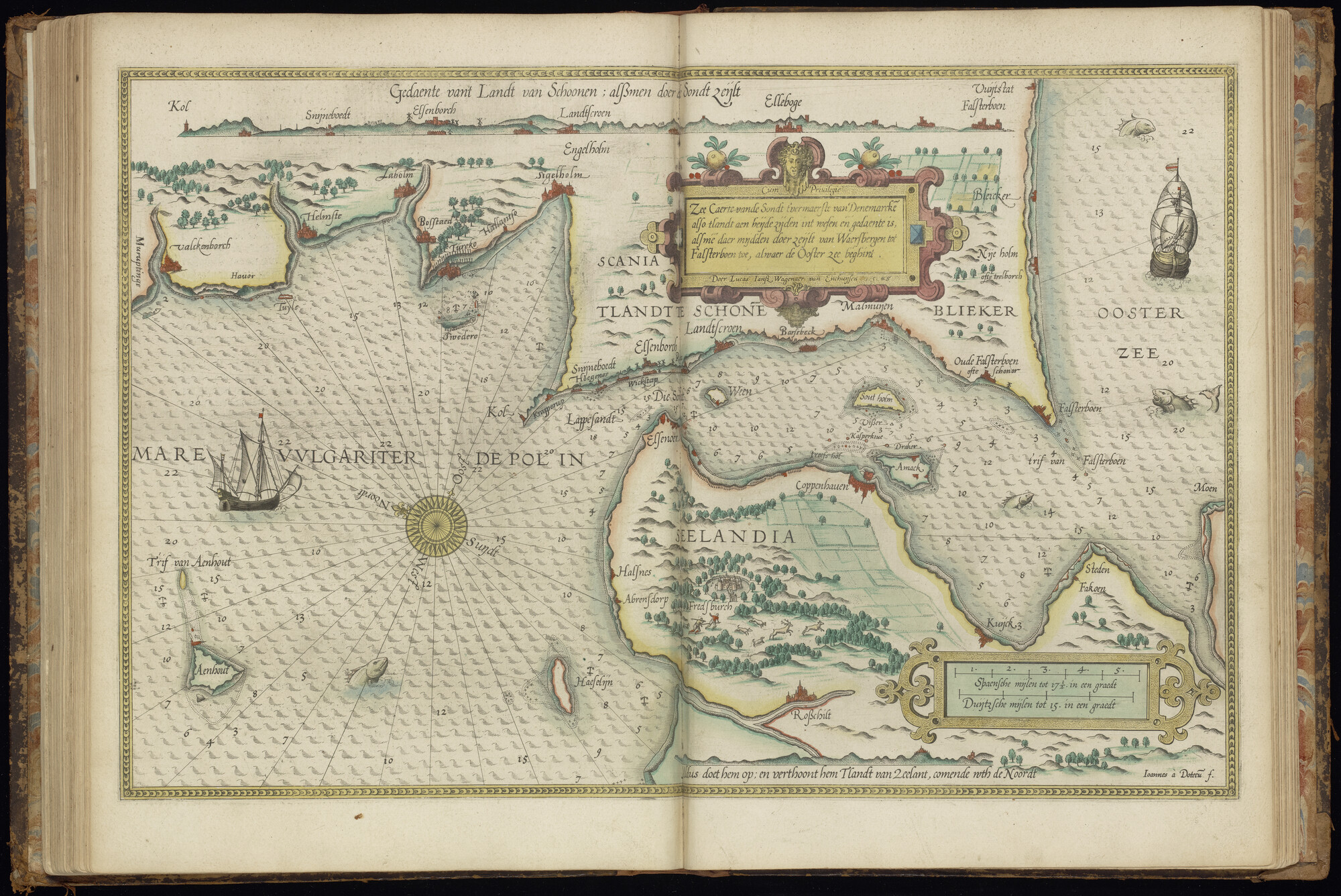 S.3034 [kaart 039]; Kaart van het Kattegat en de kust van Zuidwest-Zweden en Oost-Denemarken; kaart