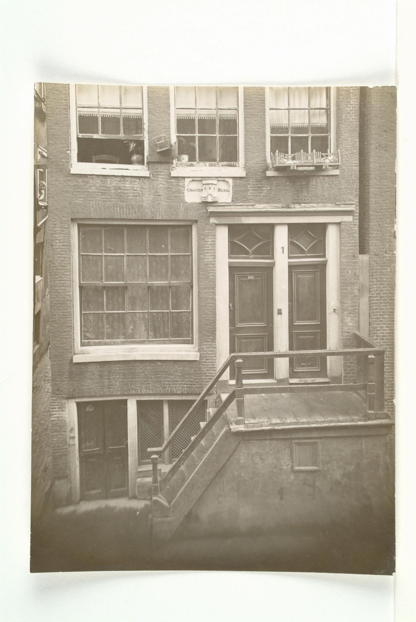 2003.1086; Het huis "Grootenburg" te Amsterdam, van 1766 tot 1776 het woonhuis van Pieter Holm; foto