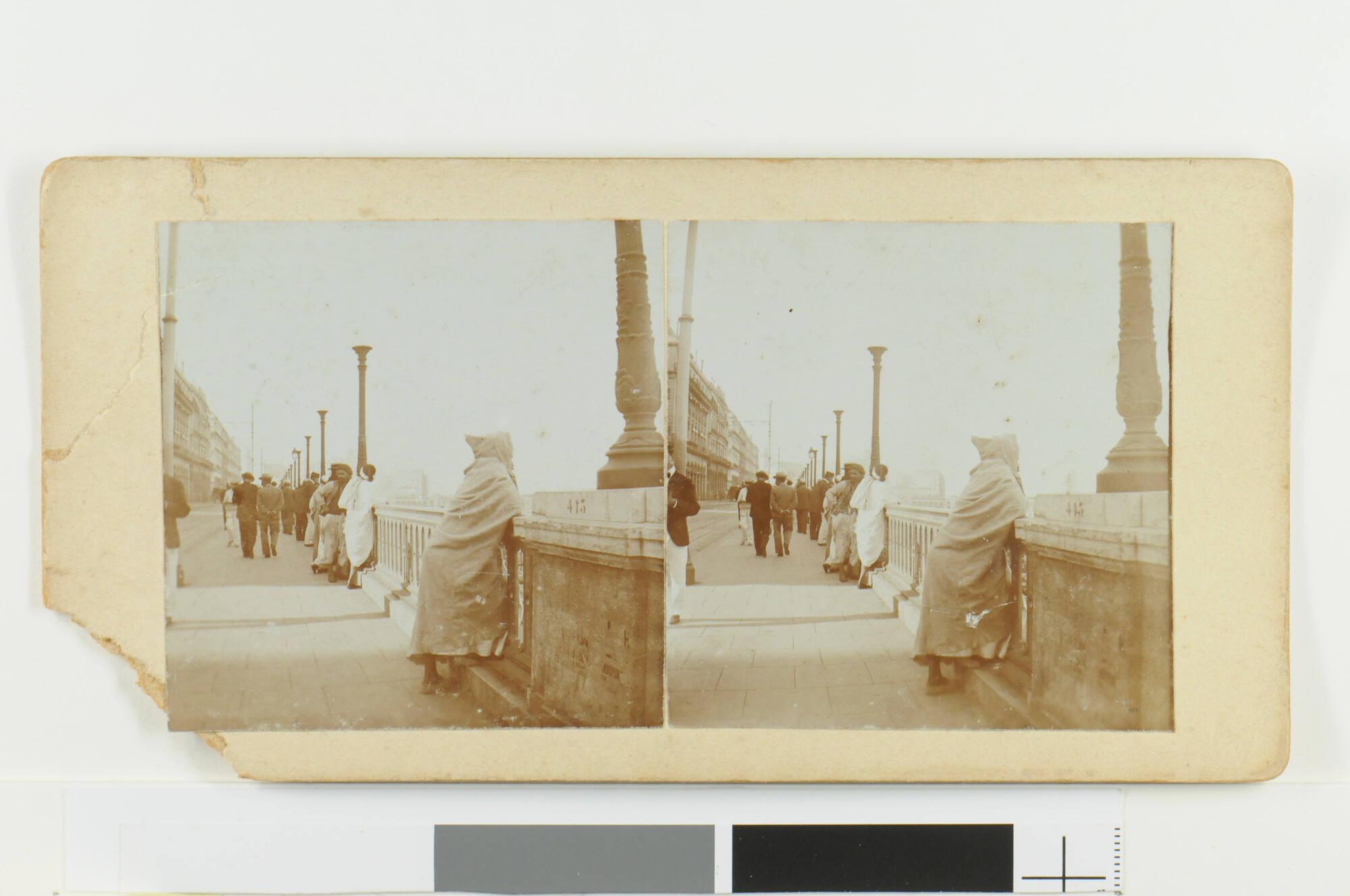 RS.0713(14); Gezicht op de kade te Algiers; foto