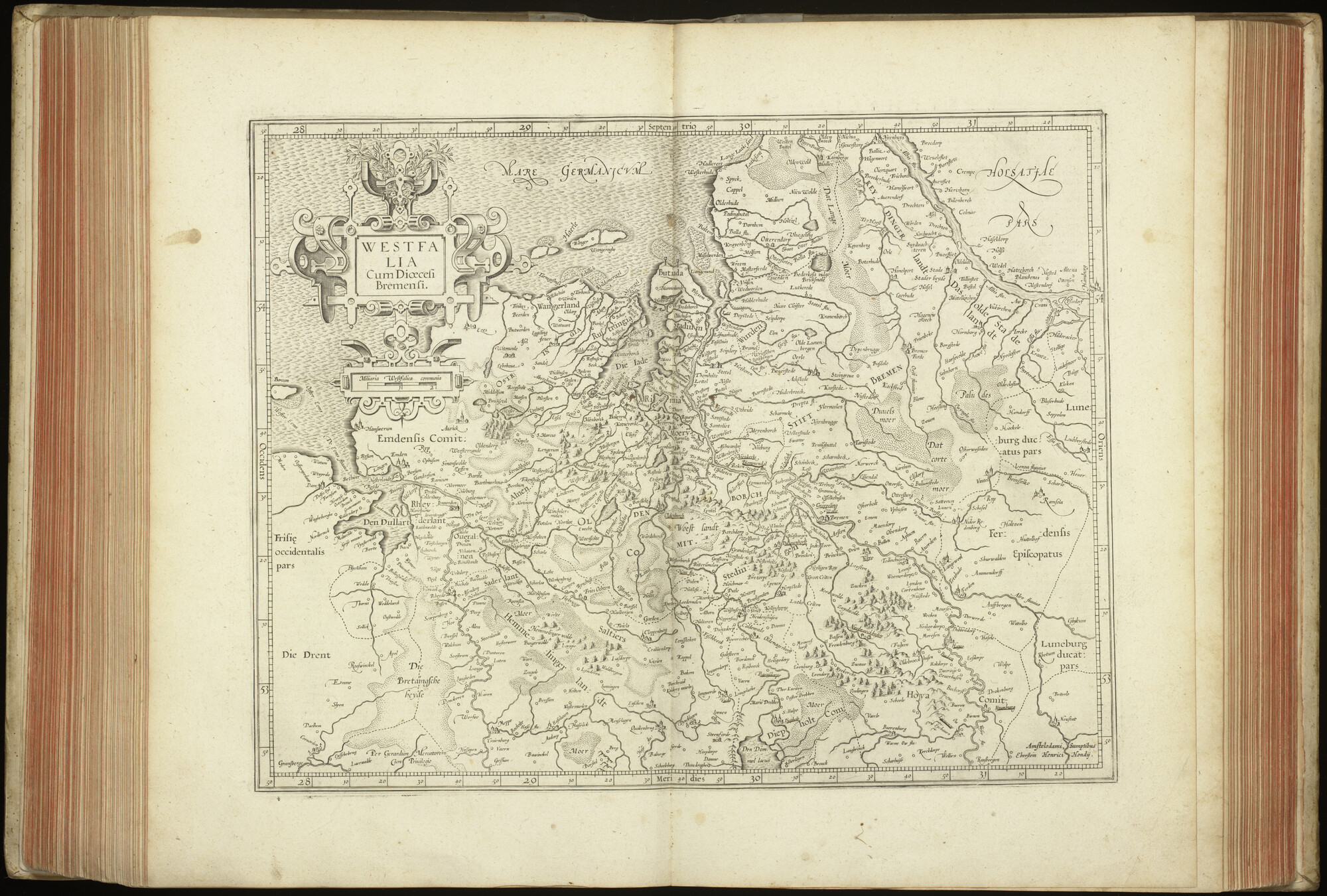 A.0145(227) [kaart 098]; Kaart van Noordwest-Duitsland; kaart