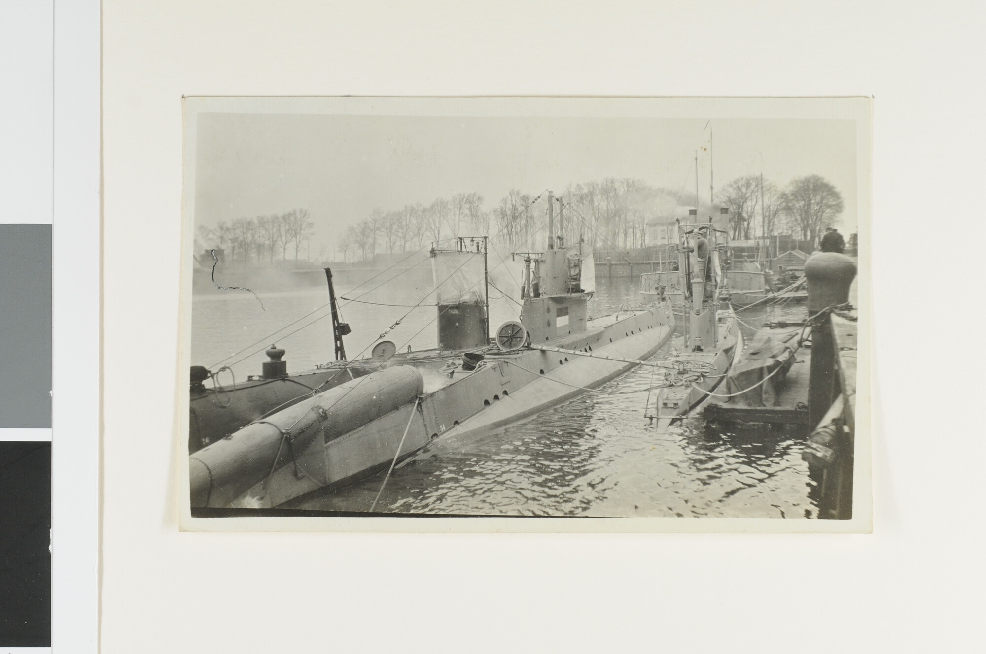 S.4380(04)399; Een aantal onderzeeboten te Vlissingen; foto