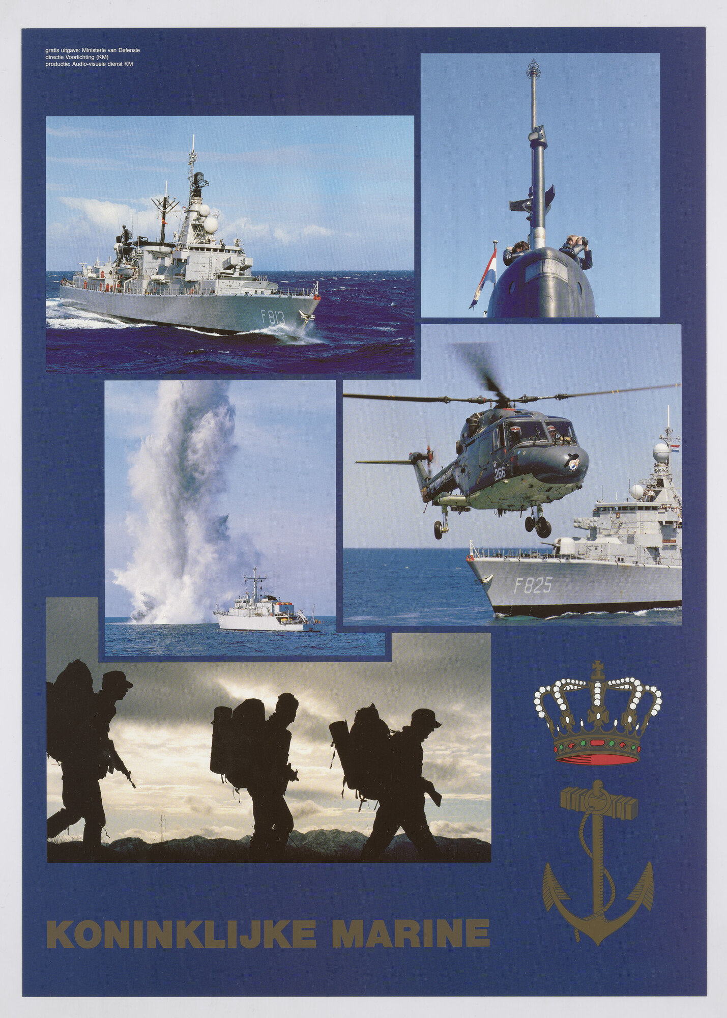 1989.0555; Wervingsaffiche van de Koninklijke Marine; affiche