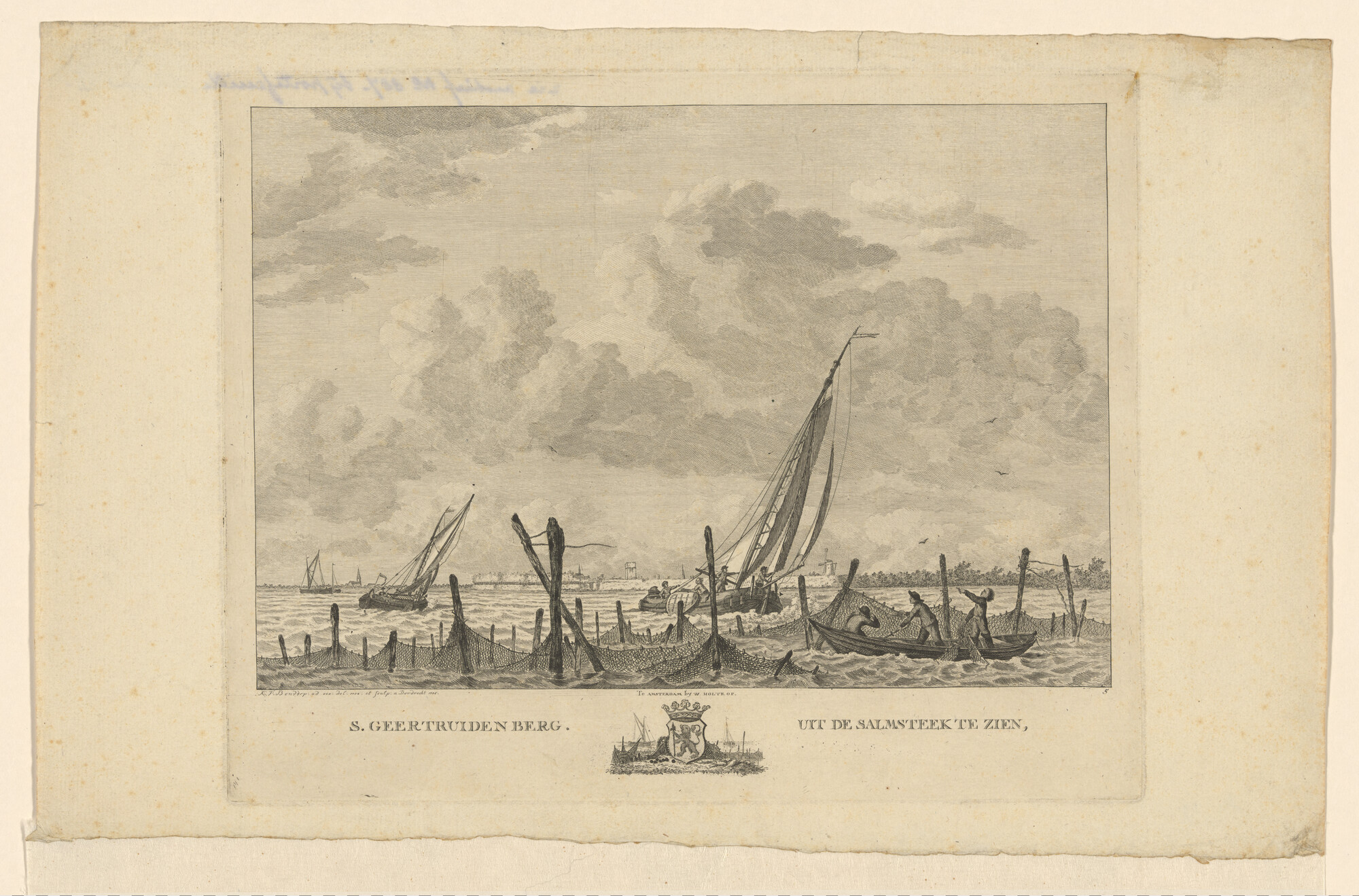 A.0149(0670); De stad Geertruidenberg; prent