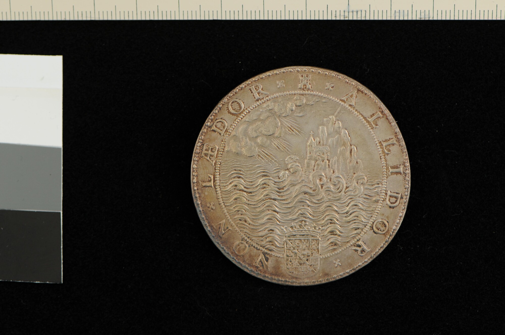 A.0023(029); Penning op de vernietiging van de Spaanse Armada, 1588; penning