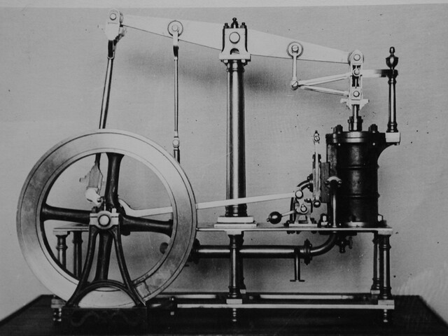 A.1442; Model van een balansmachine; schaalmodel