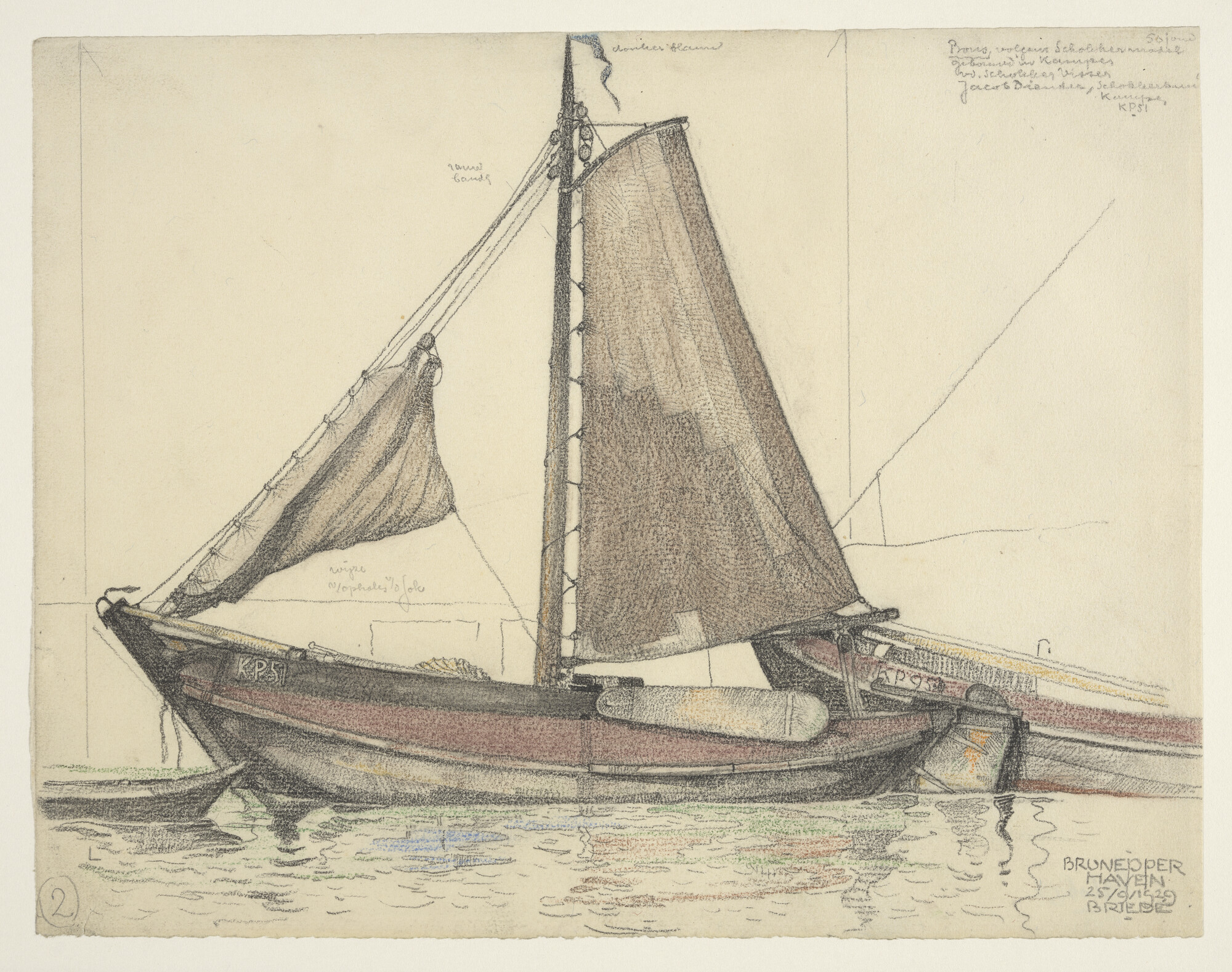 A.2606(01)08; De bons KP 51; tekening