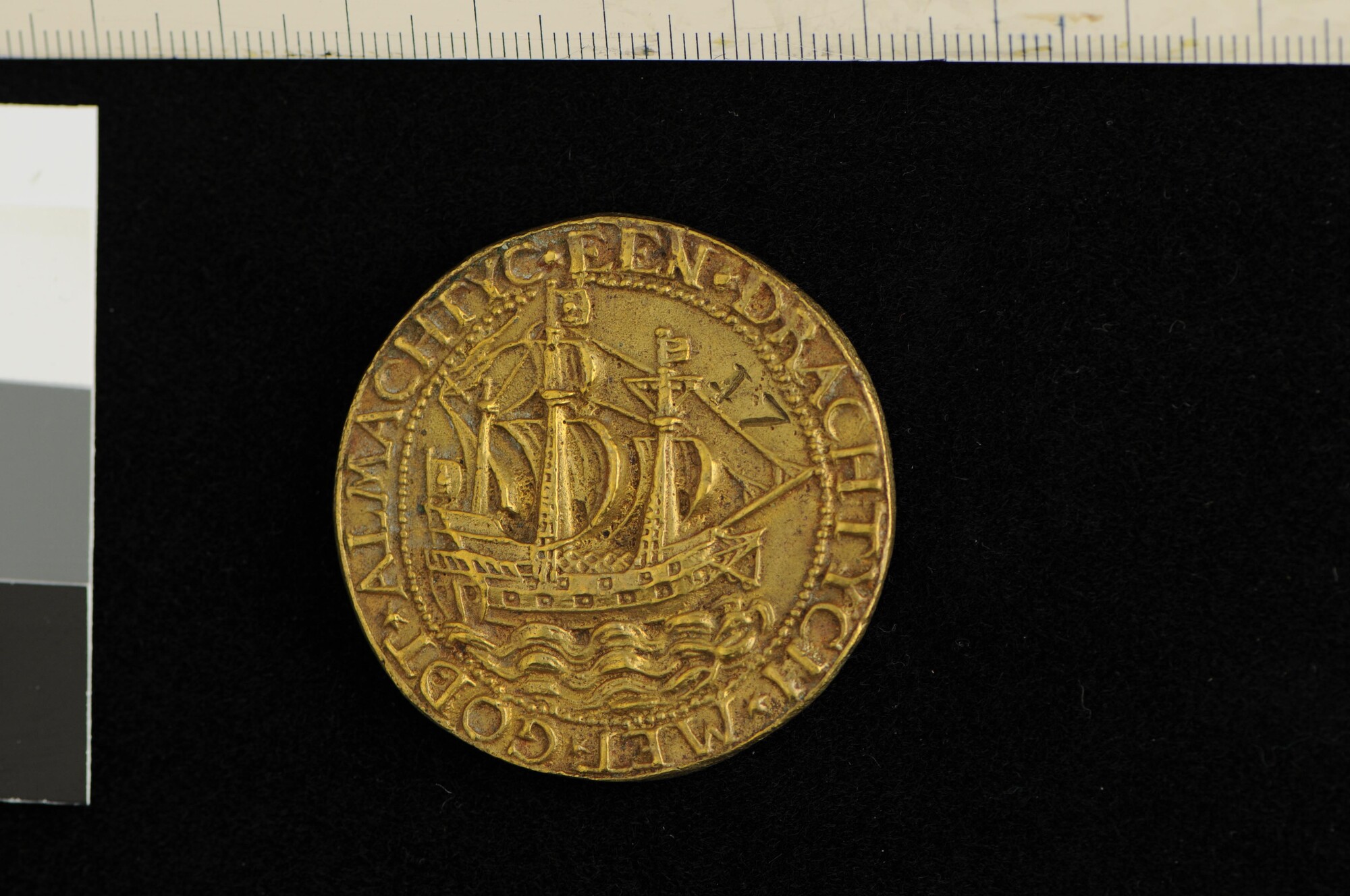 A.0027(035); Gildepenning van het Schuitmansgilde te Vlissingen, 1621; gildepenning