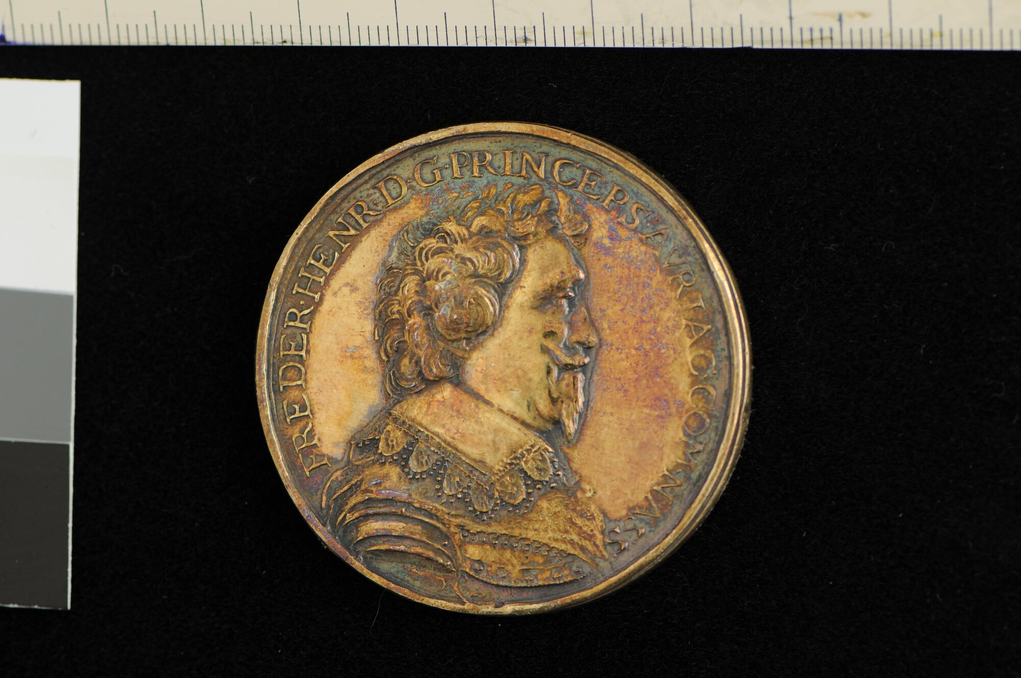 A.0015(02); Penning geslagen op de Slag op het Slaak, 1631; penning