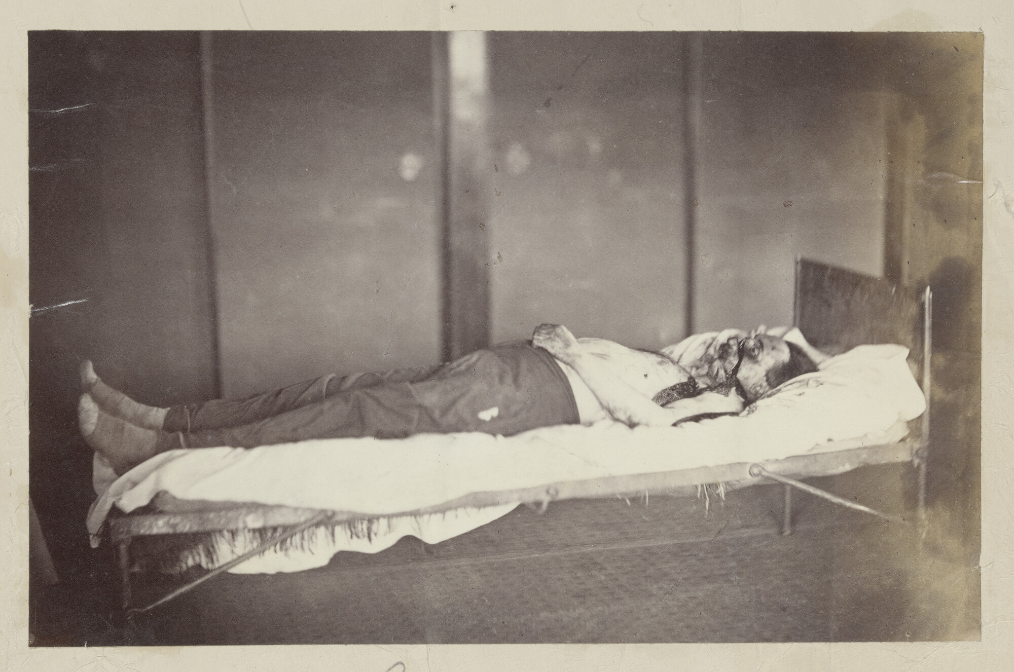 S.3628(02)020; Mon ami Camus, Officier de l'infanterie de l'armée Française, massacré Septembre 1863; foto