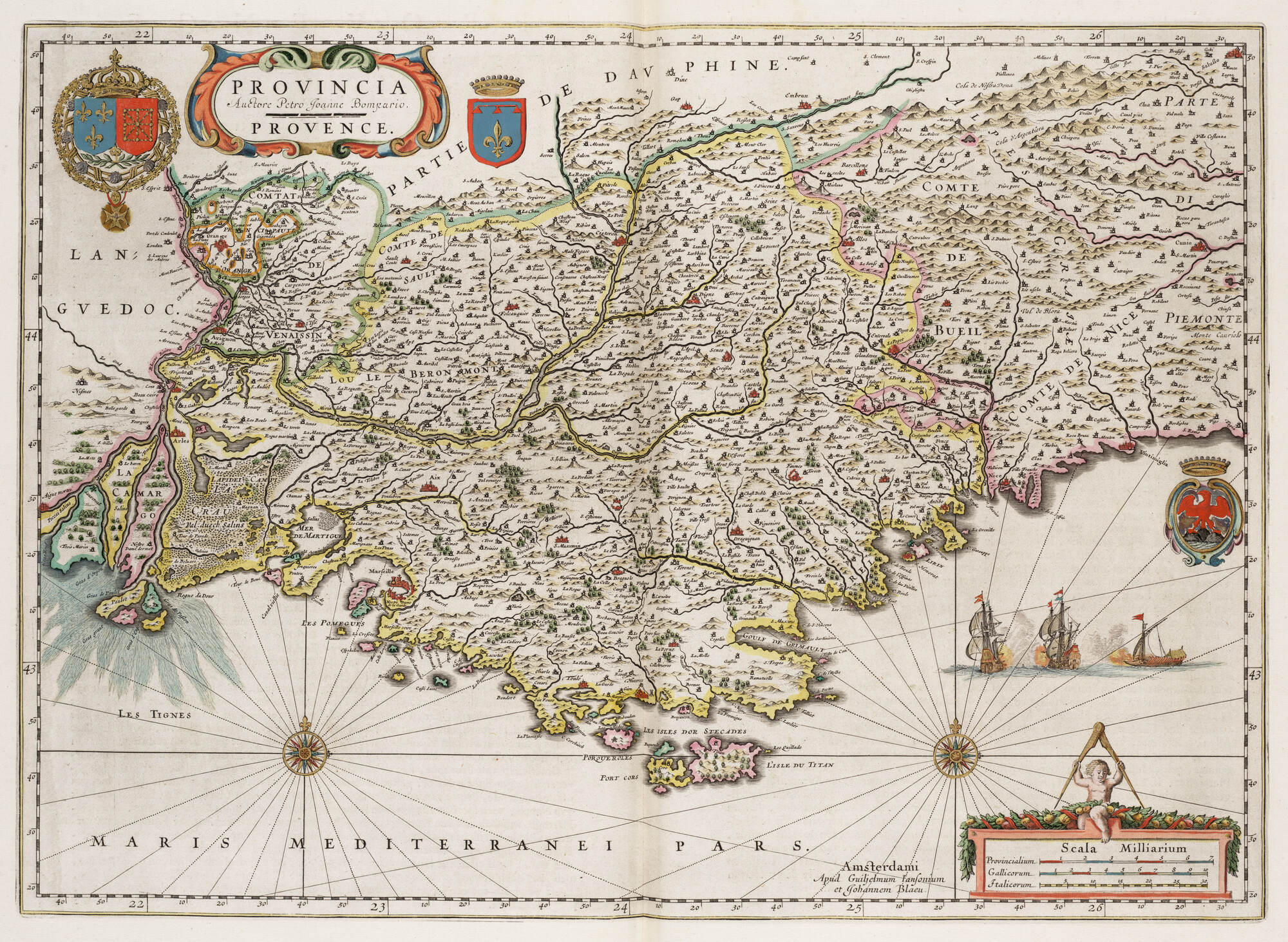 S.1034(06) [kaart 060]; Kaart van de Provence; landkaart