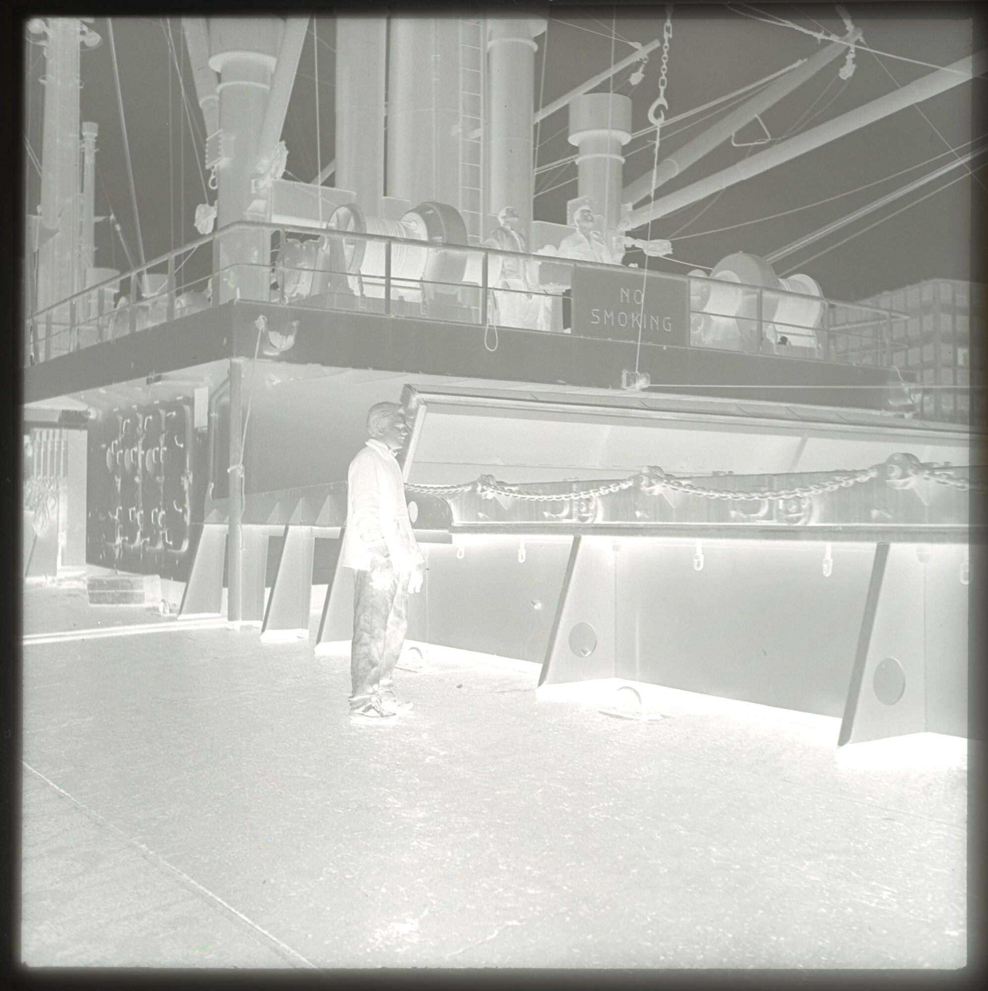 A.5263(02); Negatieven van een reis met het vrachtschip 'Woltersum' van de Stoomvaart; negatief