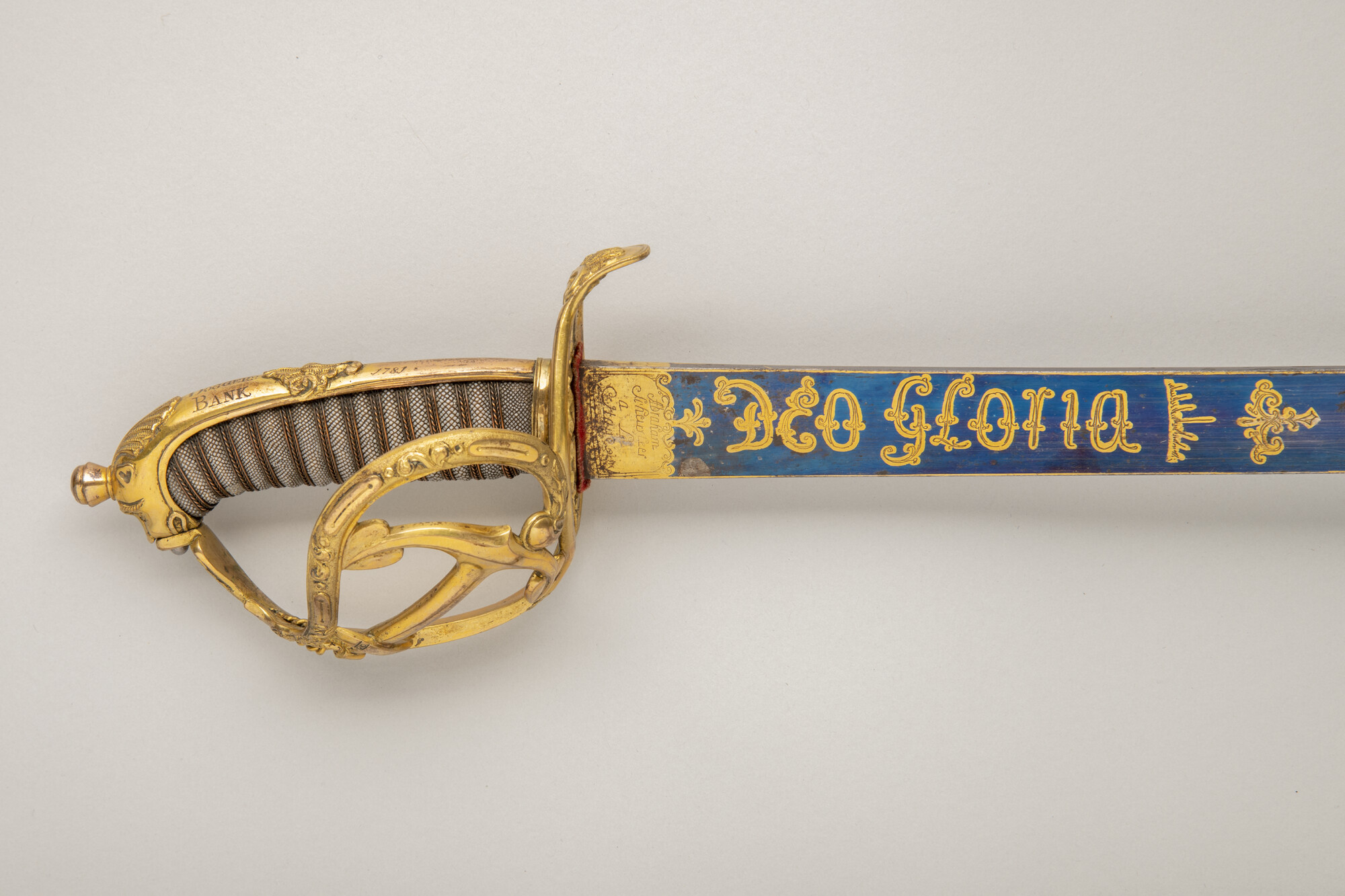 S.0422(05); Eresabel van het Doggersbank type uitgereikt aan Salomon Dedel; sabel