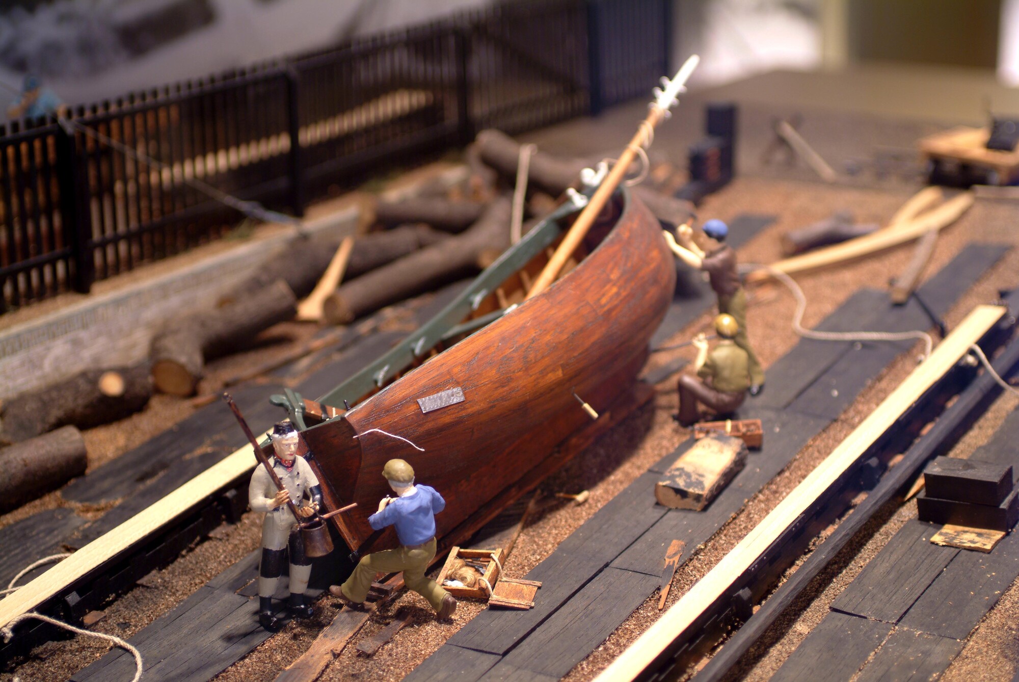 2004.5201; Model van een Staverse jol; scheepsmodel