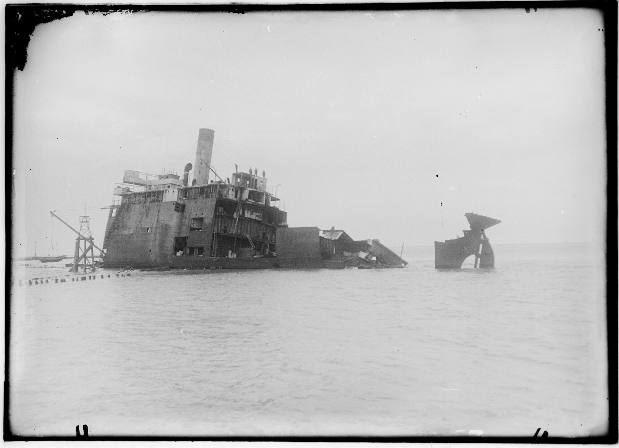 2018.1689; Glasnegatief van het vrachtschip Stuart Star; glasnegatief