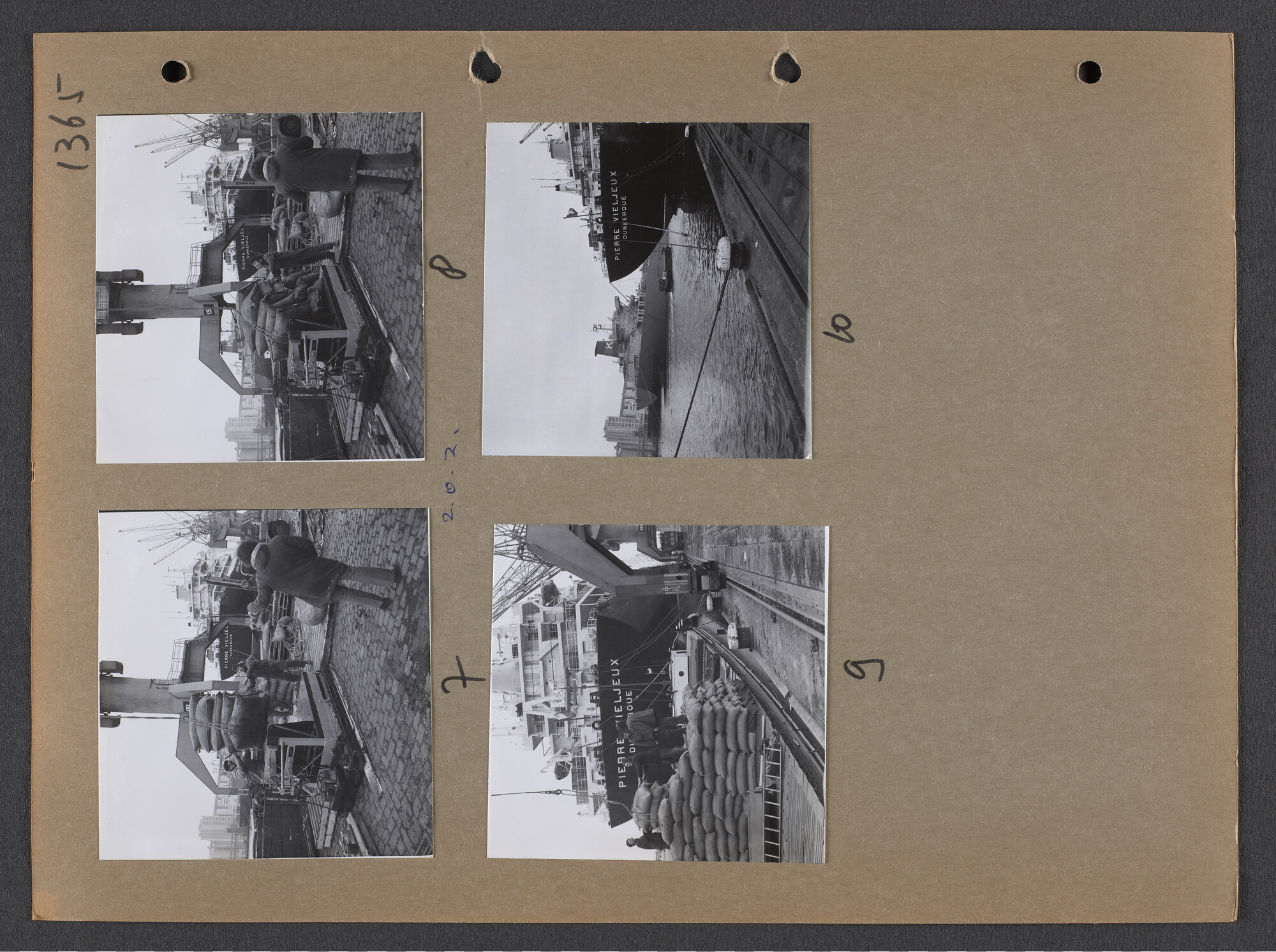 S.9102(35); Multomap met foto's door Ben Burgers, samengesteld door de Vereniging De Amsterdamsche Haven; foto