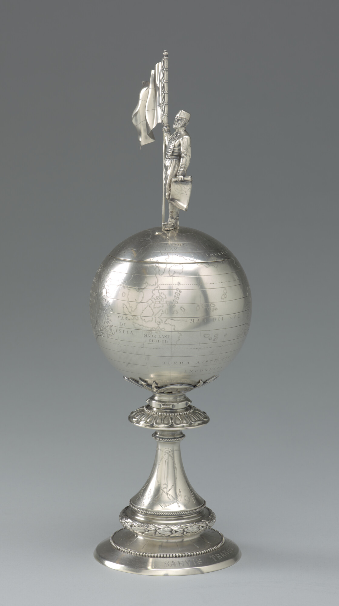 S.3483; Willem Barents beker, uitgereikt door de Vereniging Willem Barents; trofee (prijs)