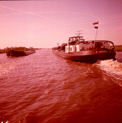 S.9100(2256); Dia van het Amsterdam-Rijnkanaal; diapositief