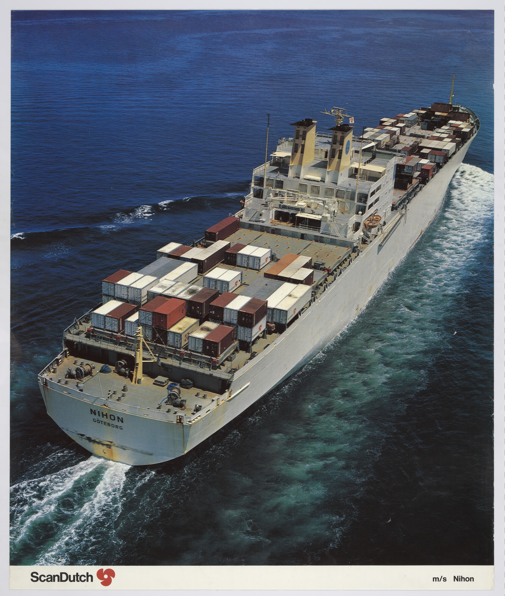 2002.0811; Containerschip "Nihon"; affiche