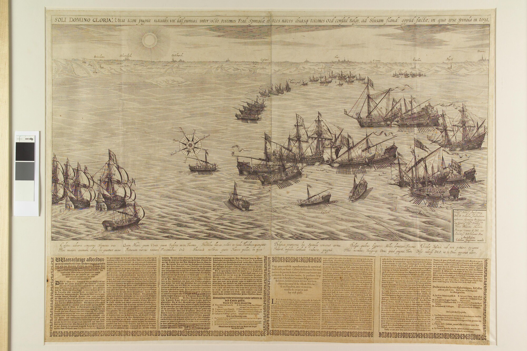 A.1280(06); De Slag bij Sluis, 26 mei 1603; prent