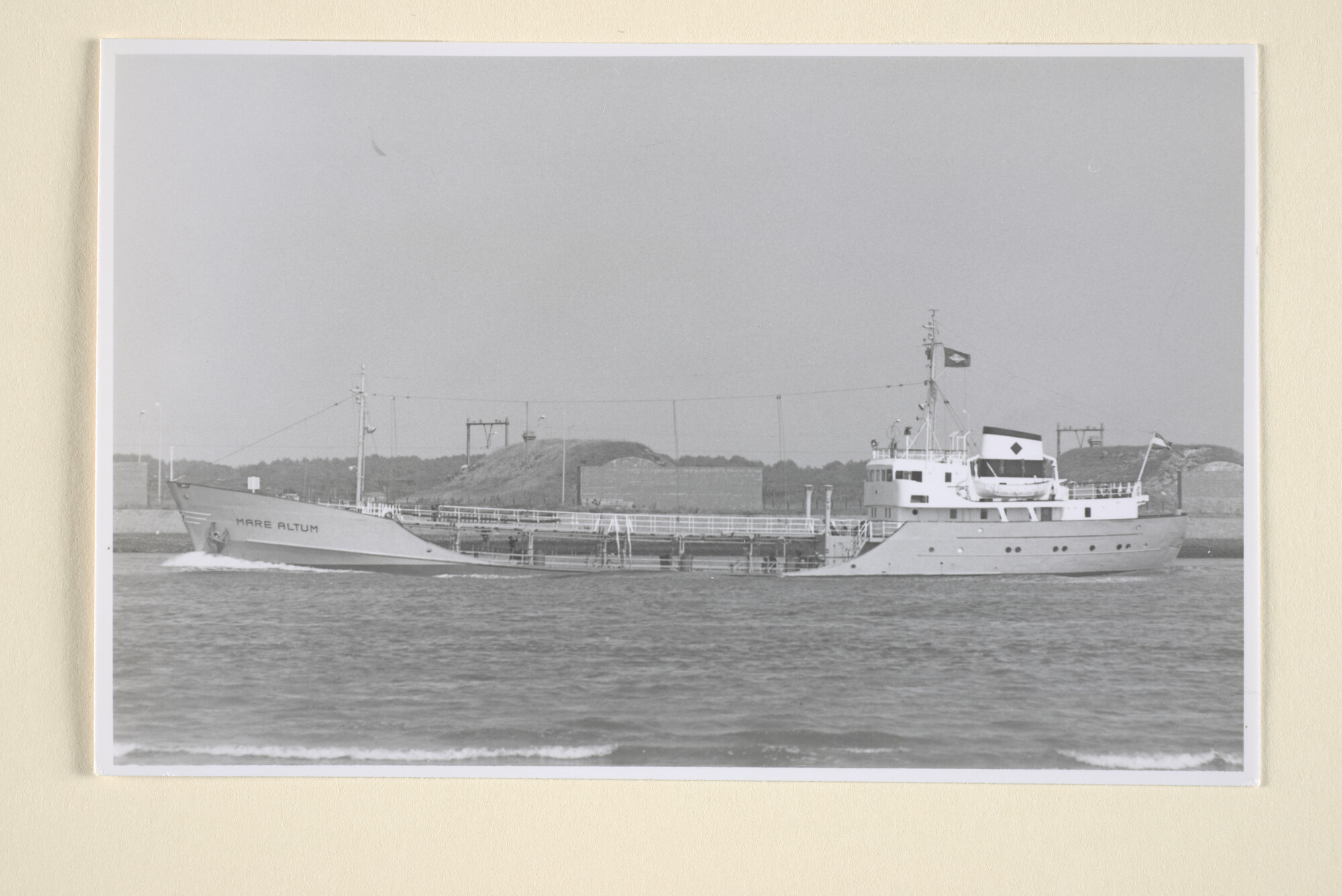 1996.1213; De chemicaliëntanker ms. Mare Altum (ex- Rollo) van Gebr. De Haas [...]; foto