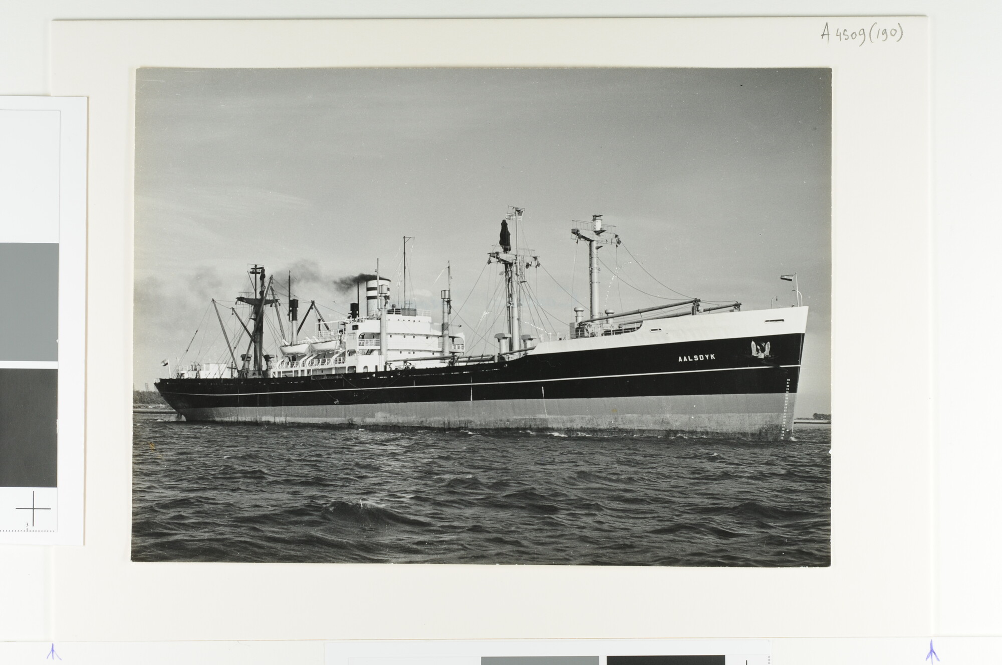 A.4509(190); Het victoryschip ss. Aalsdijk (ex- Guatemala Victory) van de; foto