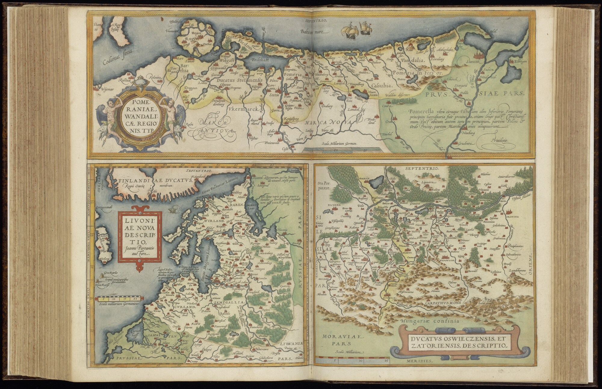 A.0145(042) [kaart 082]; Kaart van de kusten van Noordoost-Duitsland en Polen, kaart van de kusten van Estland, Letland en Litouwen en kaart van Zuid-Polen; kaart