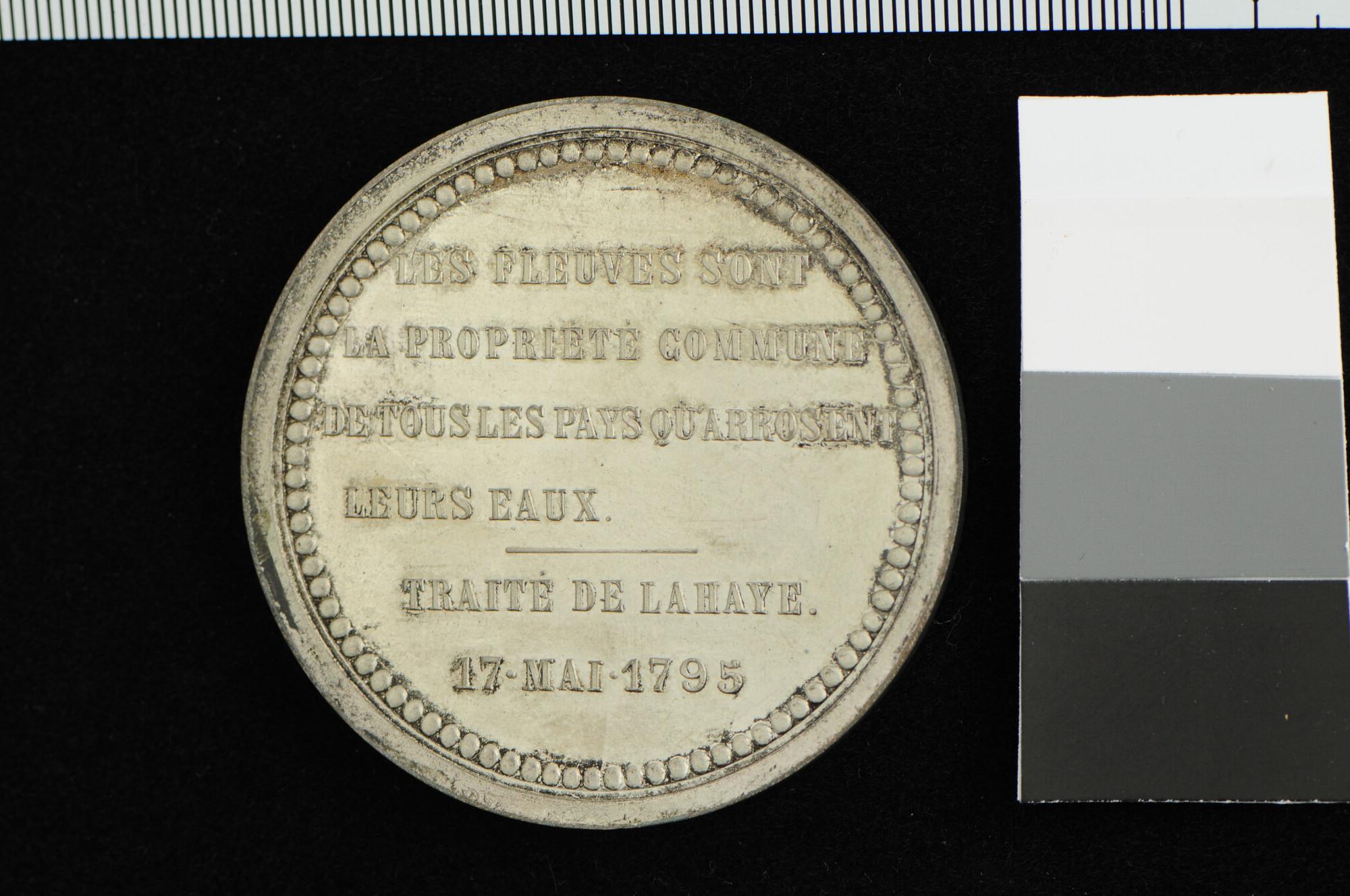 A.0041(19); Penning op 100-jaar vrije doorvaart op de Schelde, 1895; penning